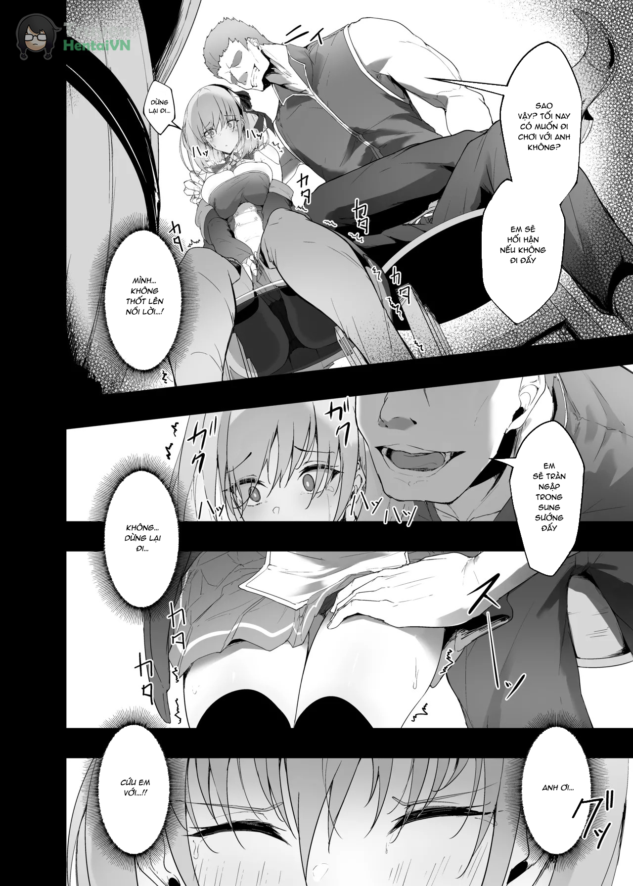 Đọc truyện hentai Yuusha no Kanojo wa NTR reru - Oneshot