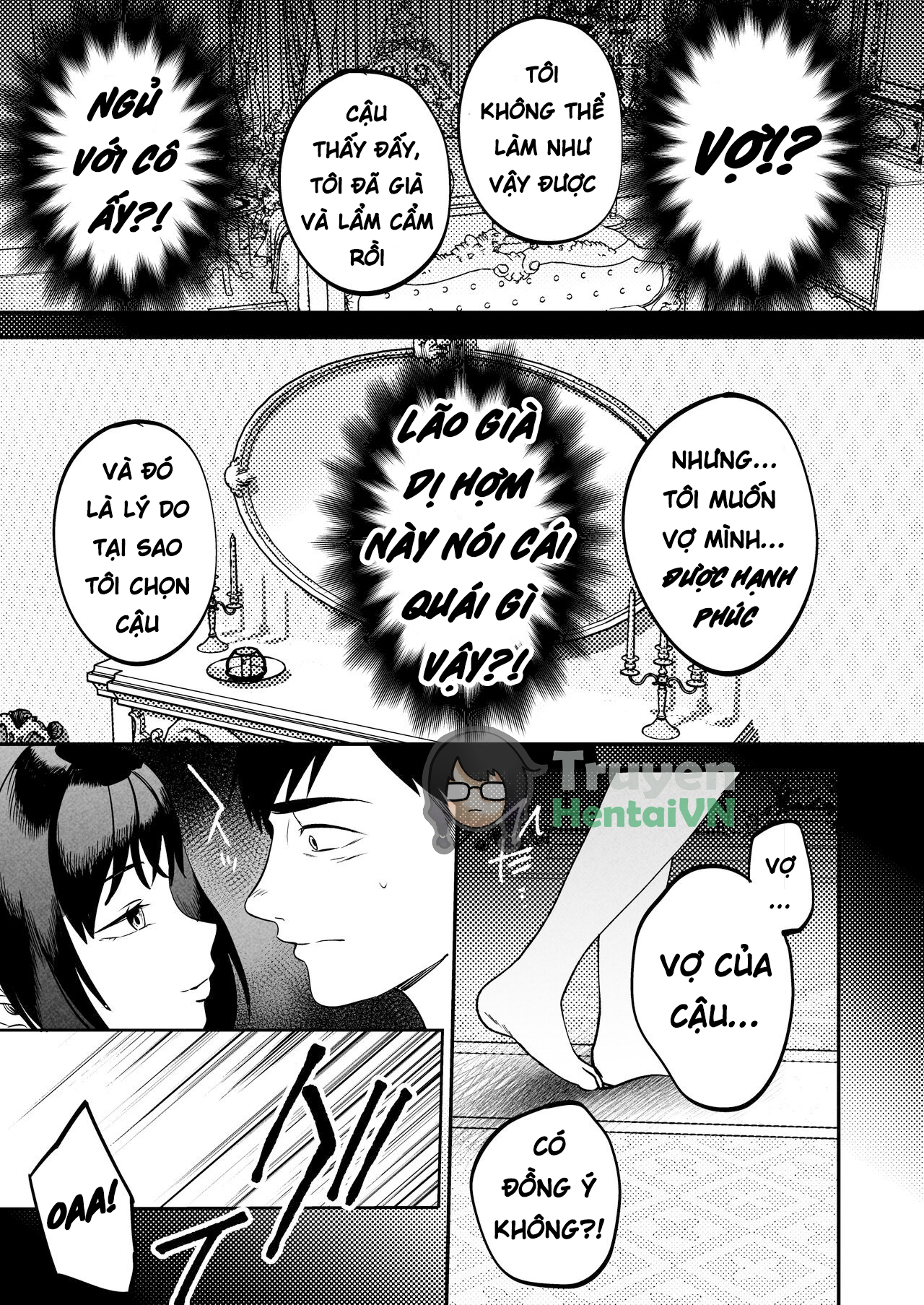 Đọc truyện hentai Seitaishi ~Watashi no Tsuma o Daitekure~ - Chap 1