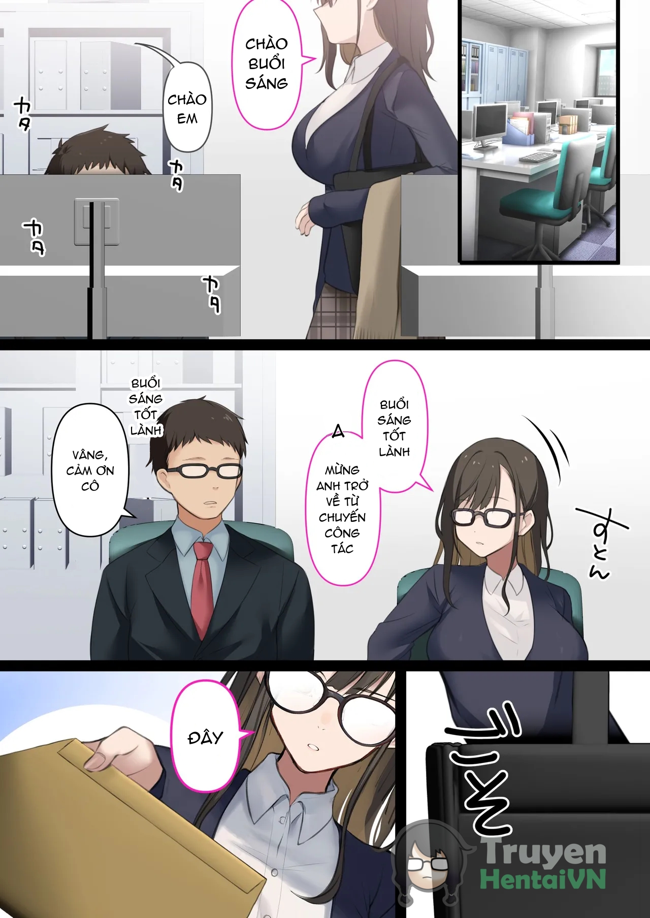 Đọc truyện hentai Kaisha no Tier 1 Mojo to Otaku Sex - Oneshot