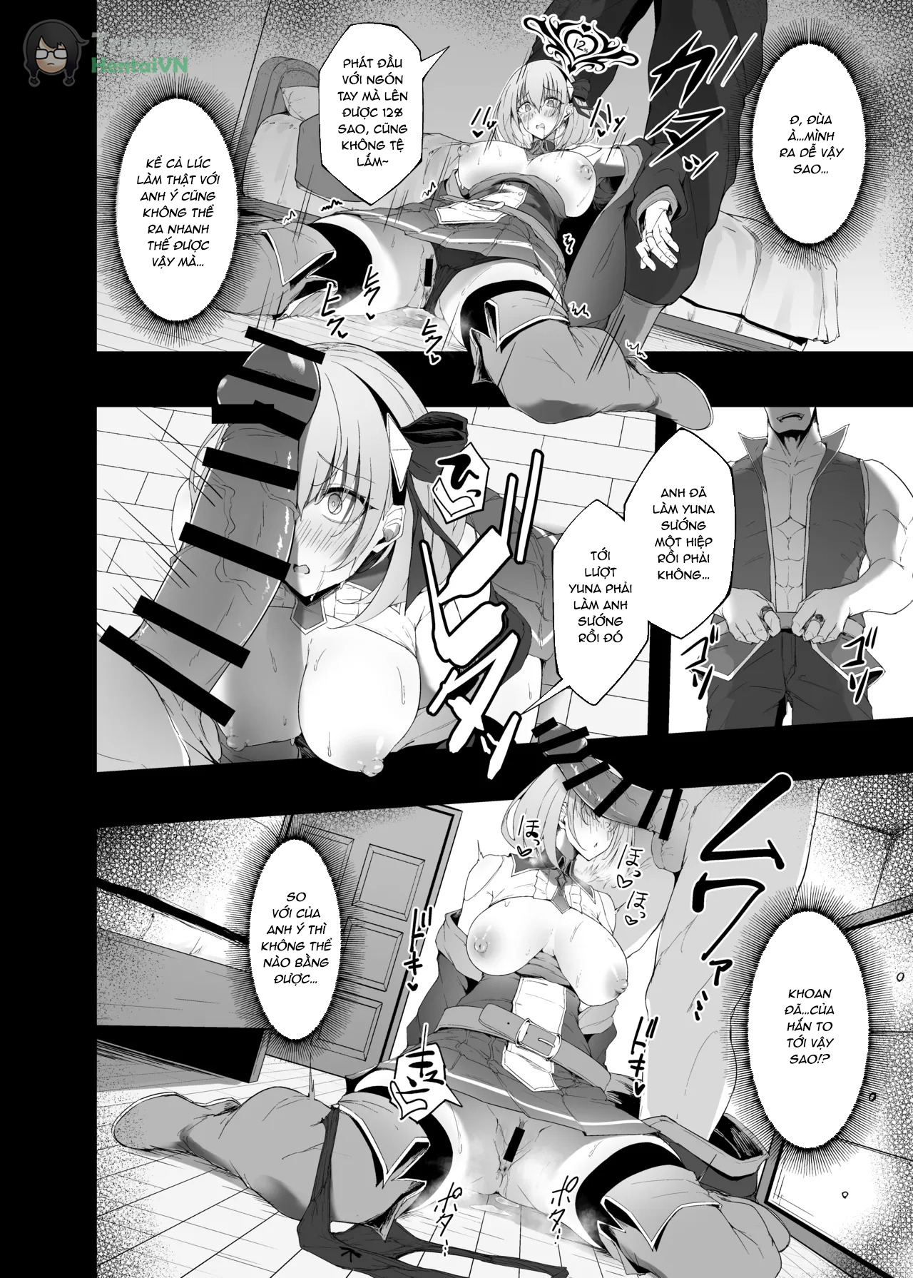 Đọc truyện hentai Yuusha no Kanojo wa NTR reru - Oneshot