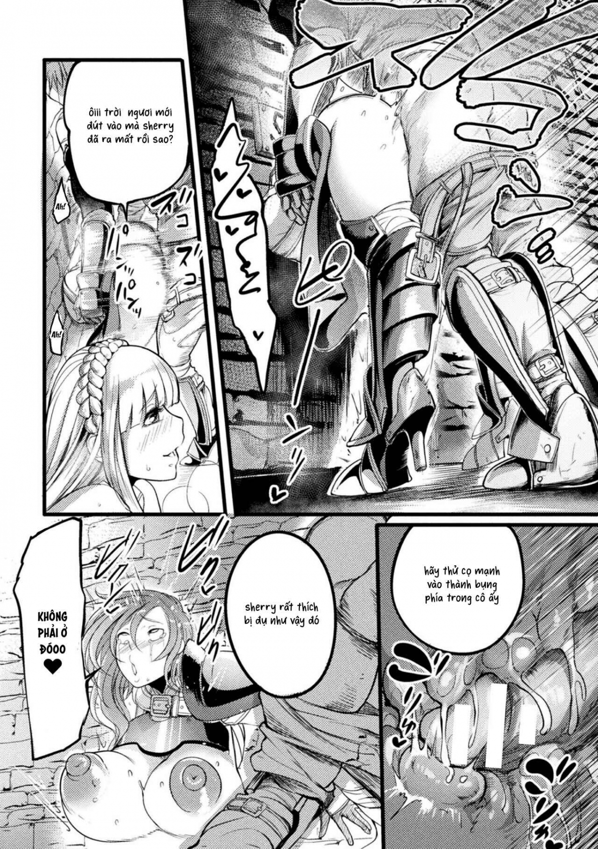 Đọc truyện hentai Teikoku no Nikubenki ~Otosareta Hime to Onna Kishi~ Oneshot.