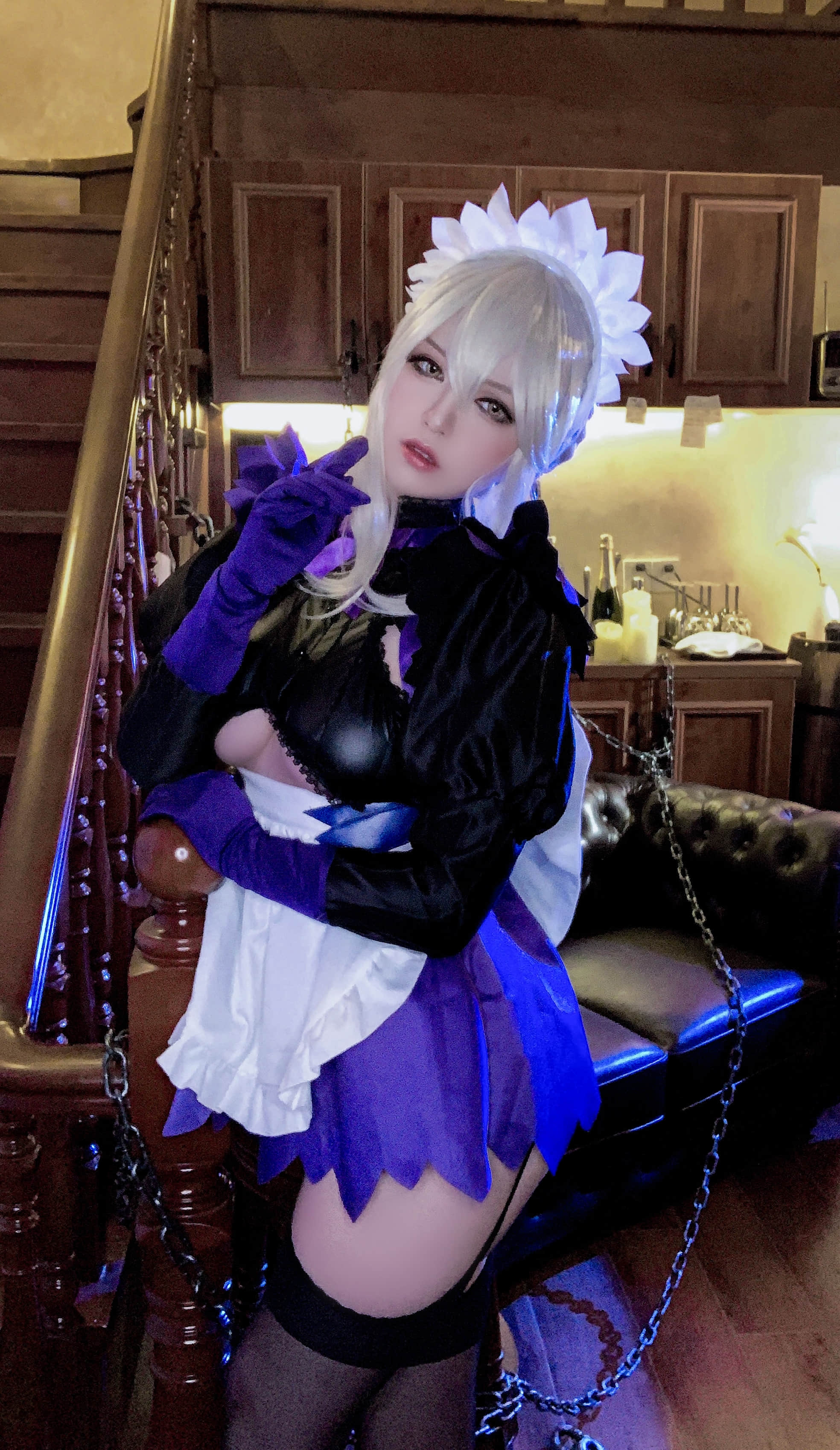 Đọc truyện hentai Tuyển tập Albums siêu phẩm Cosplay - Chap 826 - Half Son - LancerAlter Maid