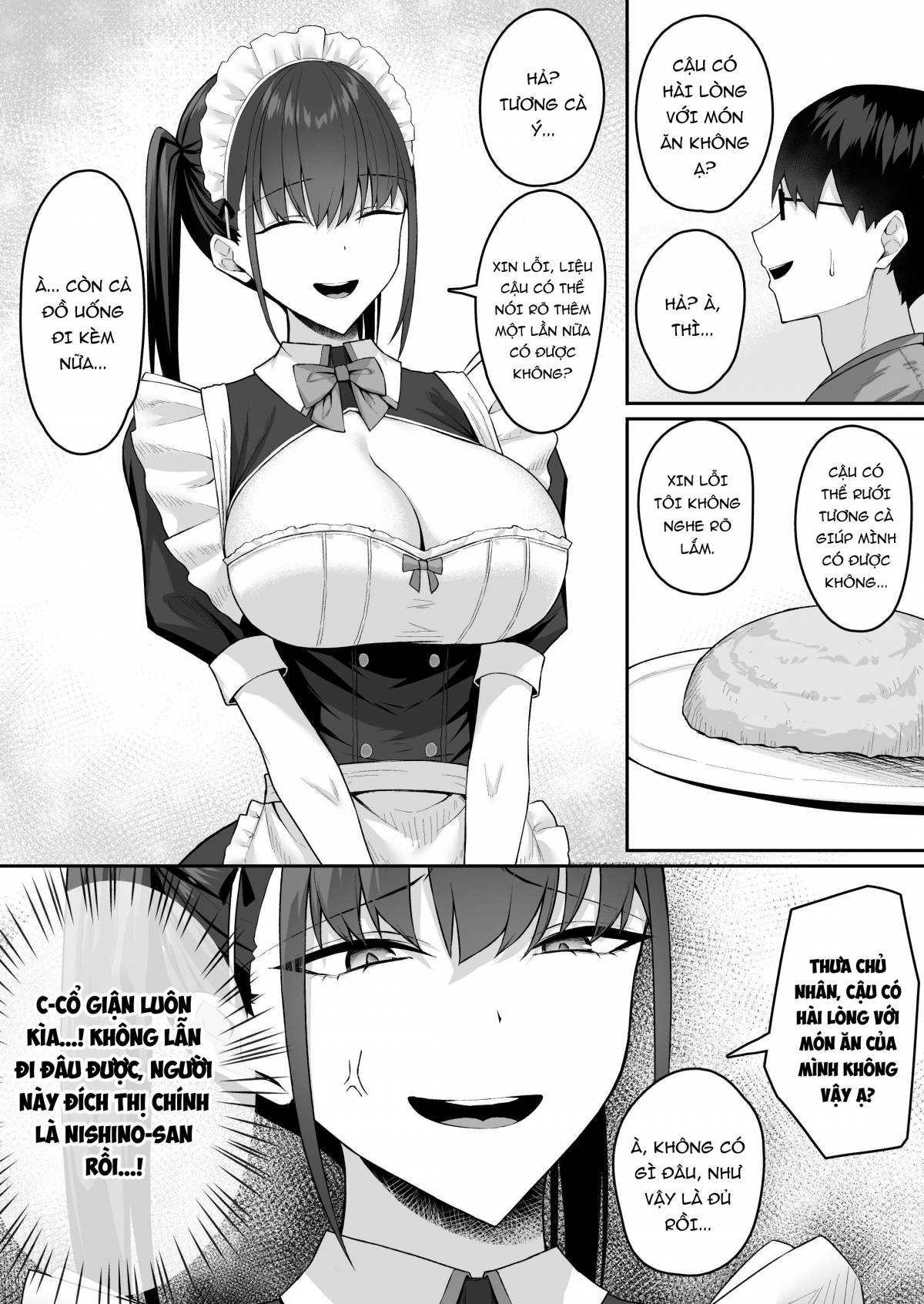 Đọc truyện hentai Mệnh lệnh dành cho hầu gái - Oneshot