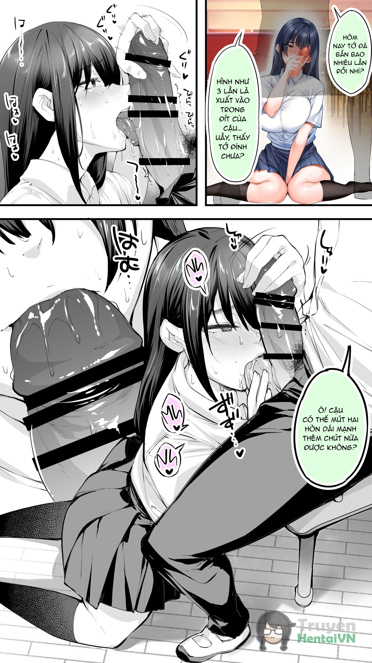Đọc truyện hentai Okoranaide Hoshikawa-san 2 Oneshot