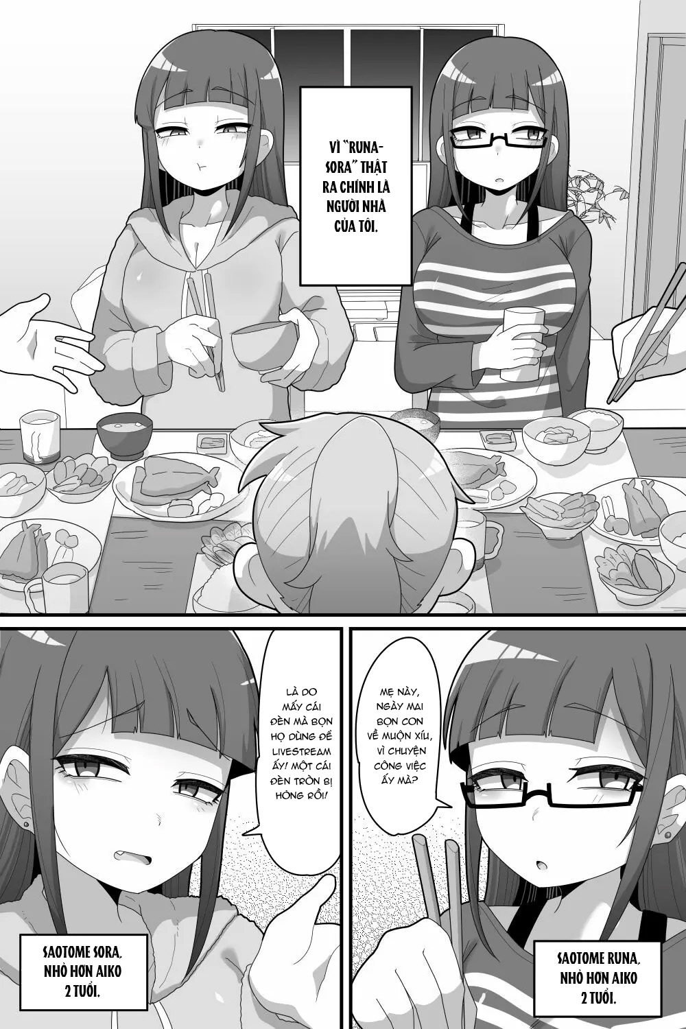 Đọc truyện hentai Tôi được yêu thương quá nhiều bởi cặp song sinh lưỡng hình. - Oneshot.