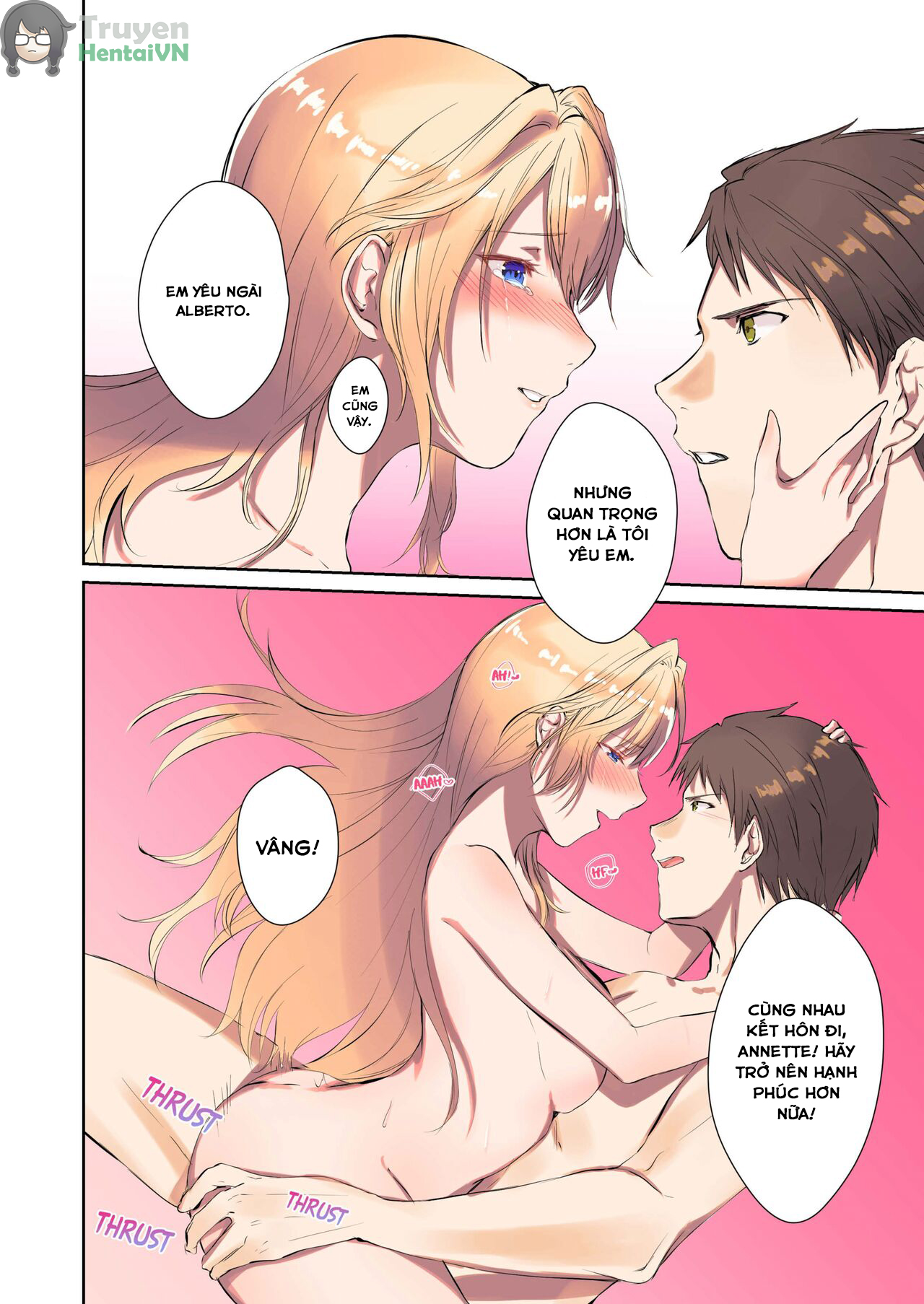 Đọc truyện hentai Mahou o Kyuusai suru Houhou - Oneshot