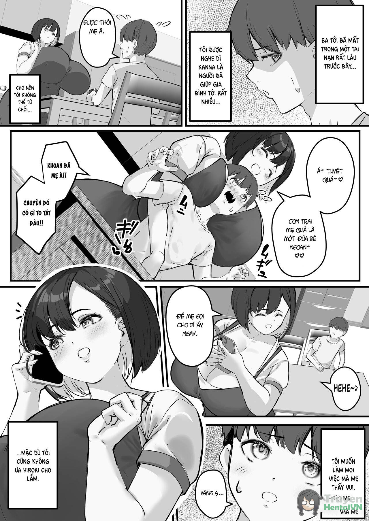 Đọc truyện hentai Cắm sừng mẹ bạn - Chap 1