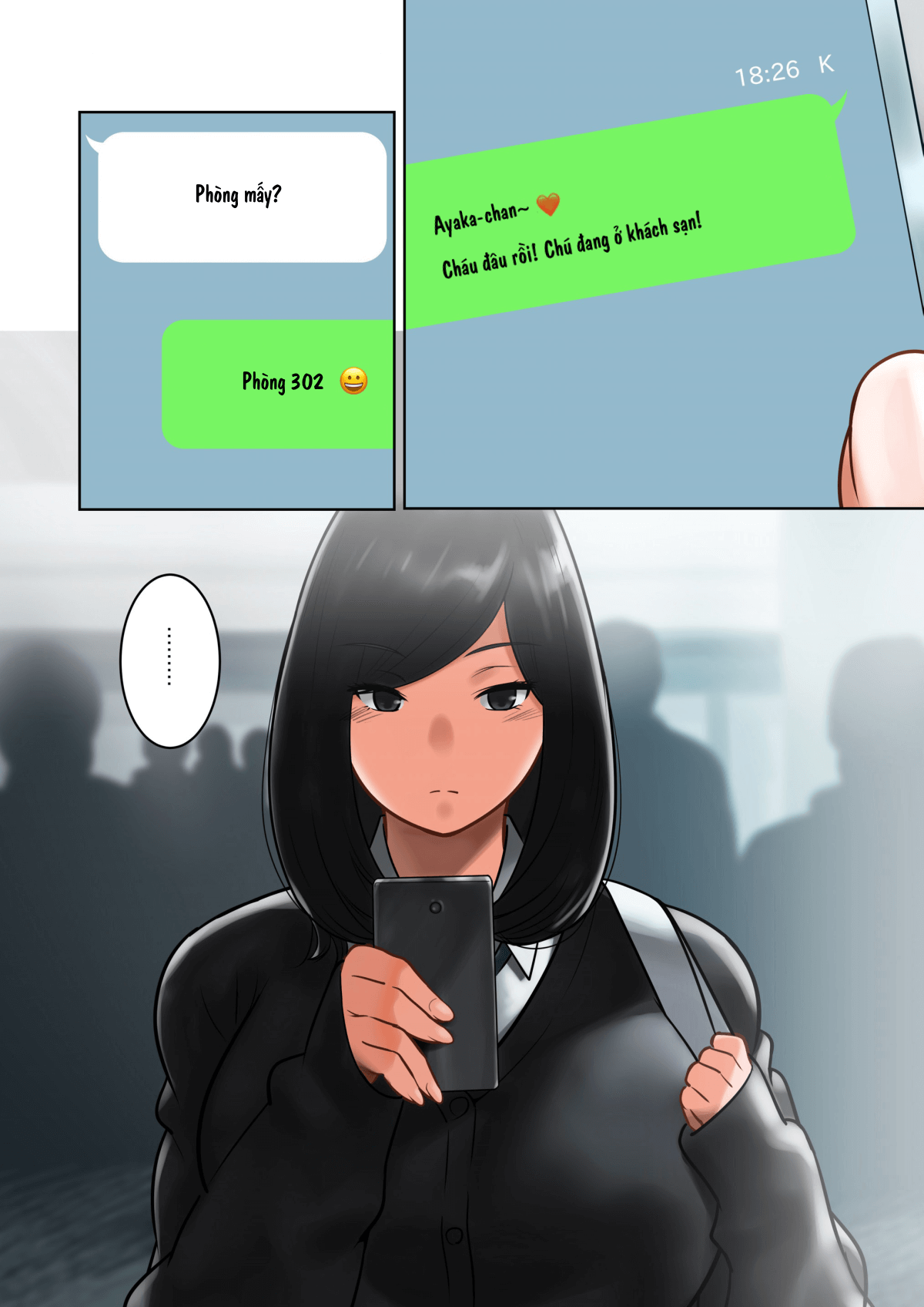 Đọc truyện hentai Một cô bạn gái có bí mật - Oneshot