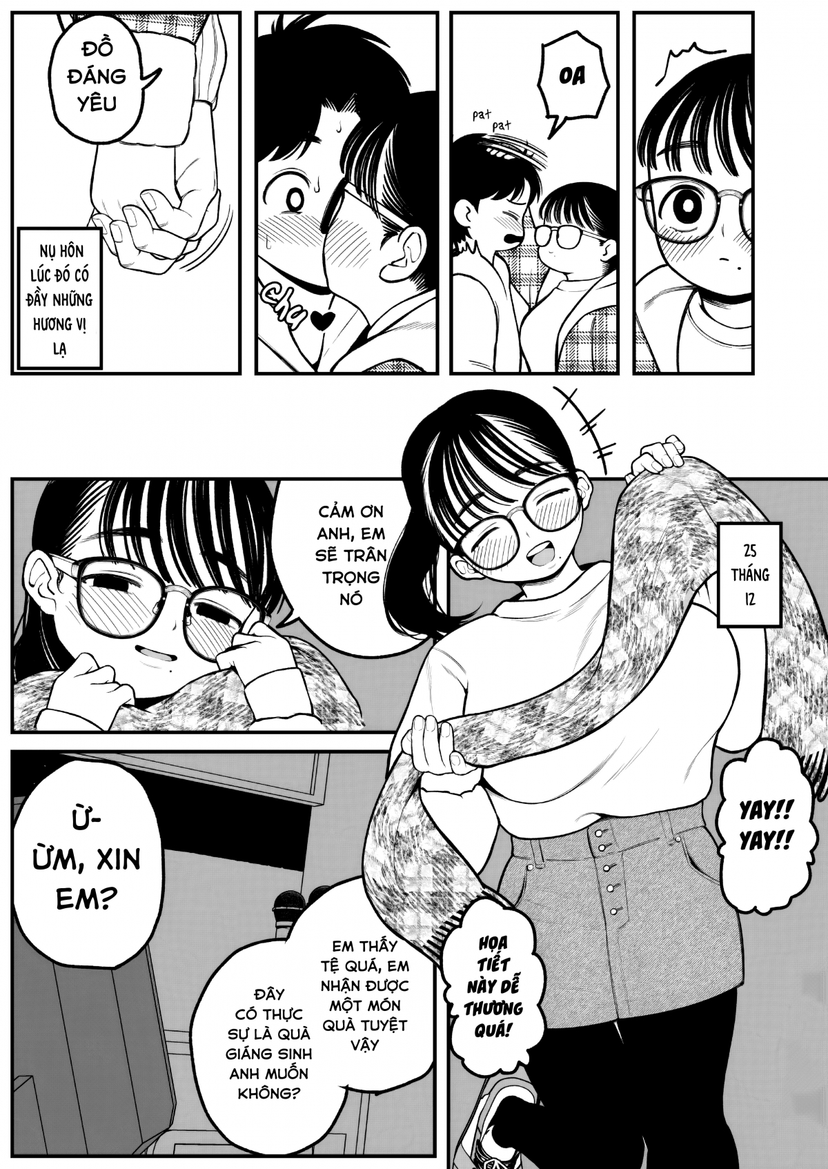 Đọc truyện hentai Kỳ nghỉ đông của tôi, bạn gái và chồng tôi - Oneshot.