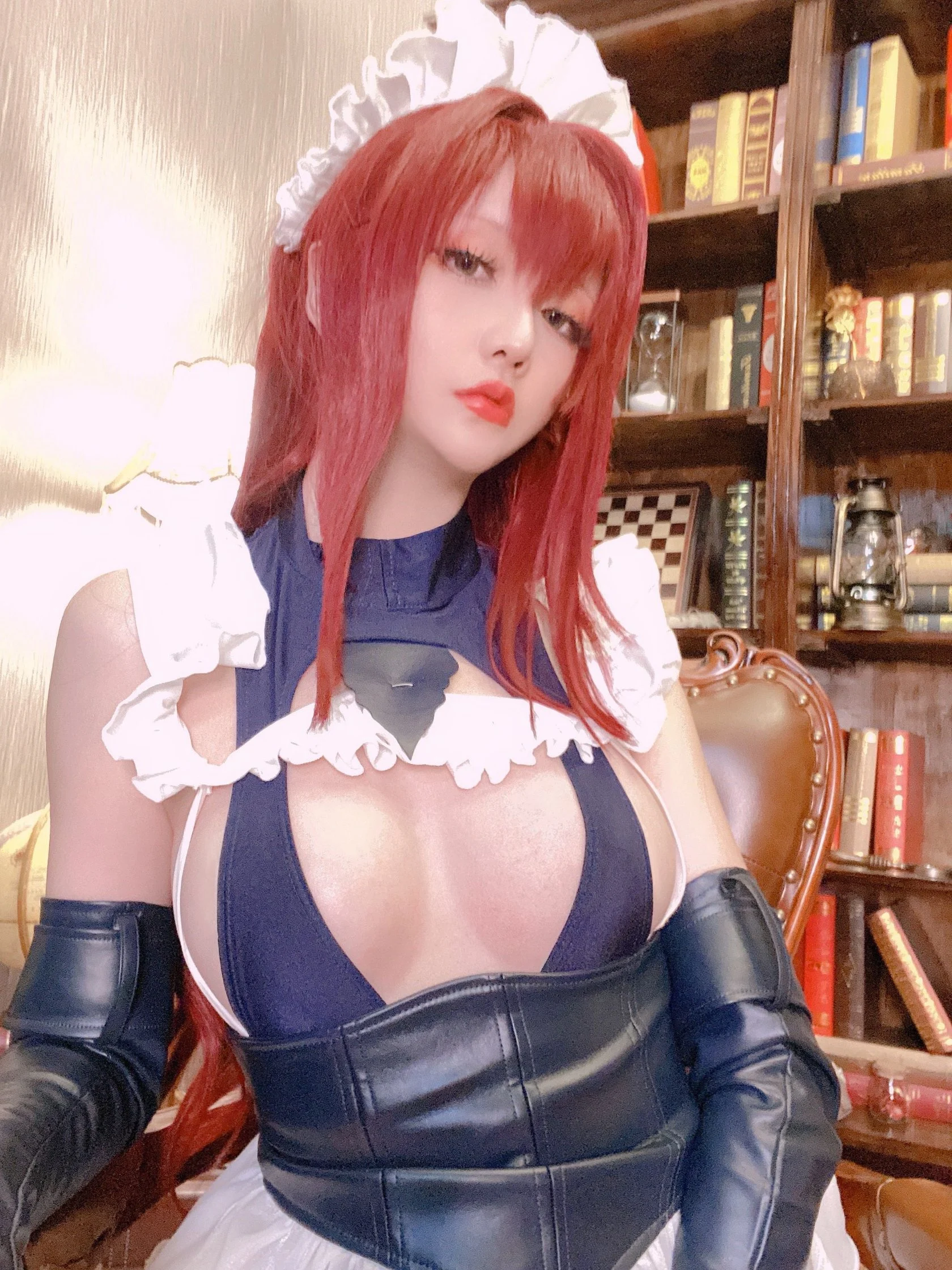 Đọc truyện hentai Tuyển tập Albums siêu phẩm Cosplay - Chap 921 - [Star Delay] Scathach Maid
