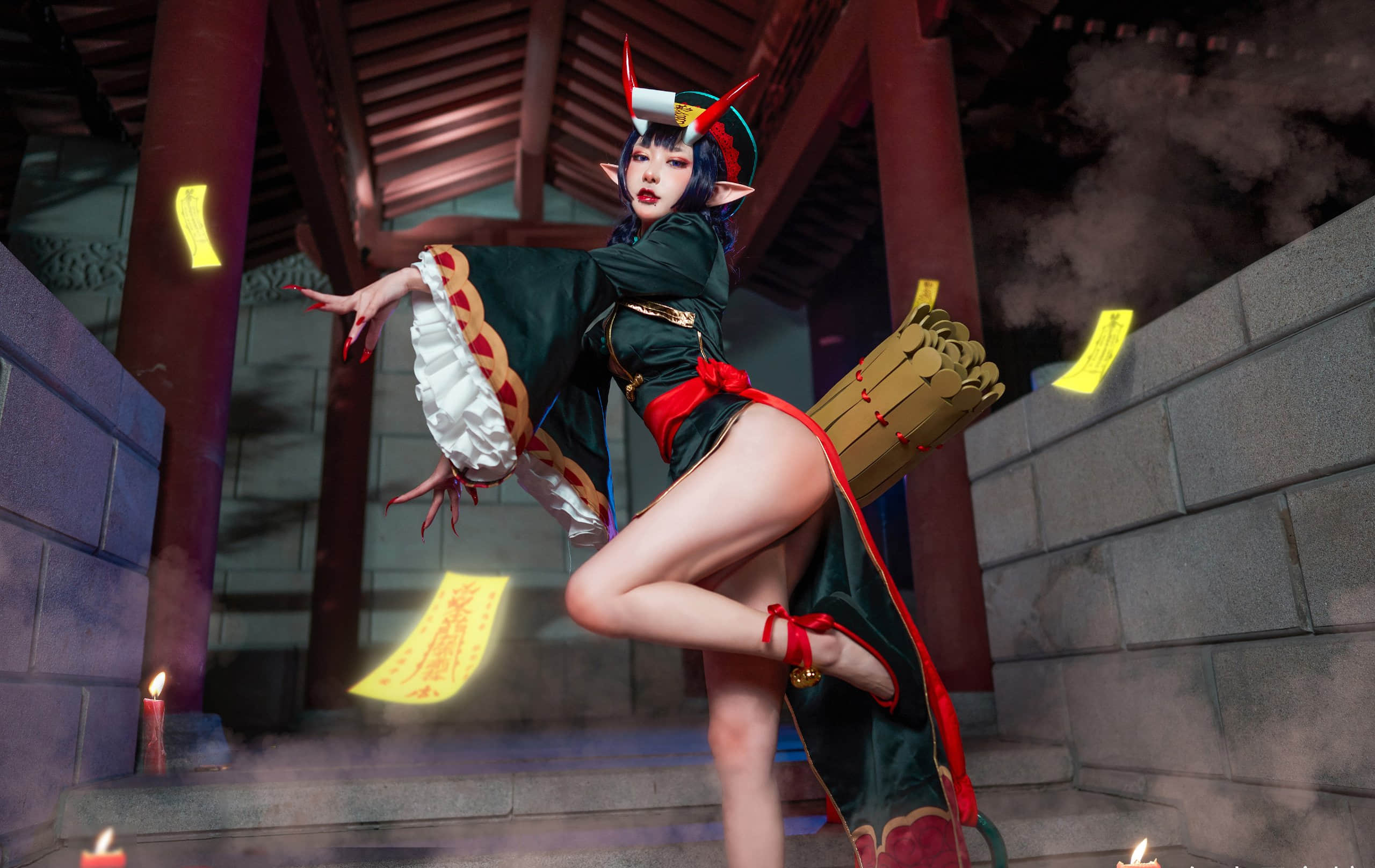 Đọc truyện hentai Tuyển tập Albums siêu phẩm Cosplay - Chap 841 - A Bao is also a bunny girl - NO.10 Shuten-doji