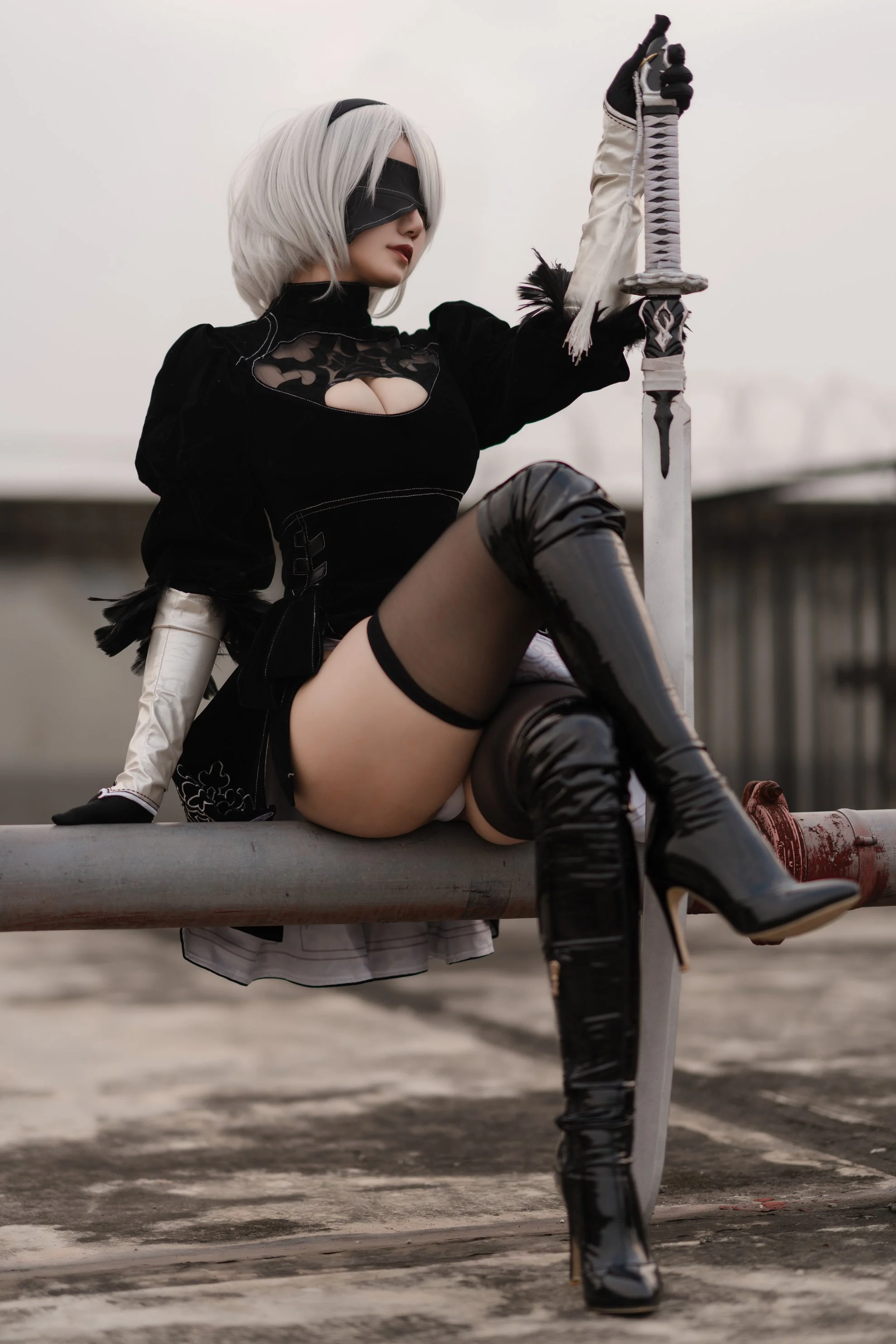 Đọc truyện hentai Tuyển tập Albums siêu phẩm Cosplay - Chap 891 - Chiyo Ogura - 2B