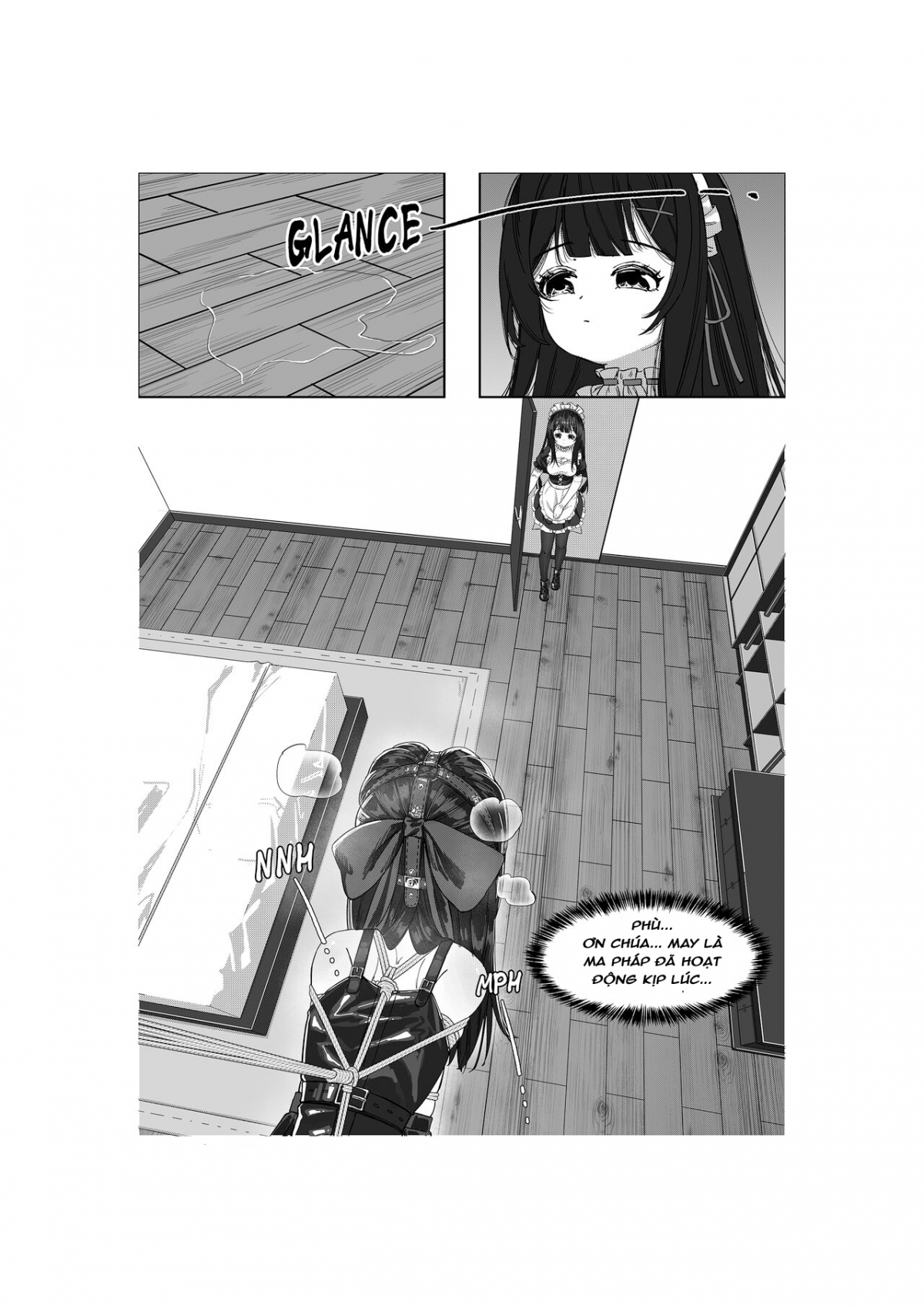 Đọc truyện hentai Cô tiểu thư thử nghiệm ma pháp trói buộc lên người và cái kết - Oneshot