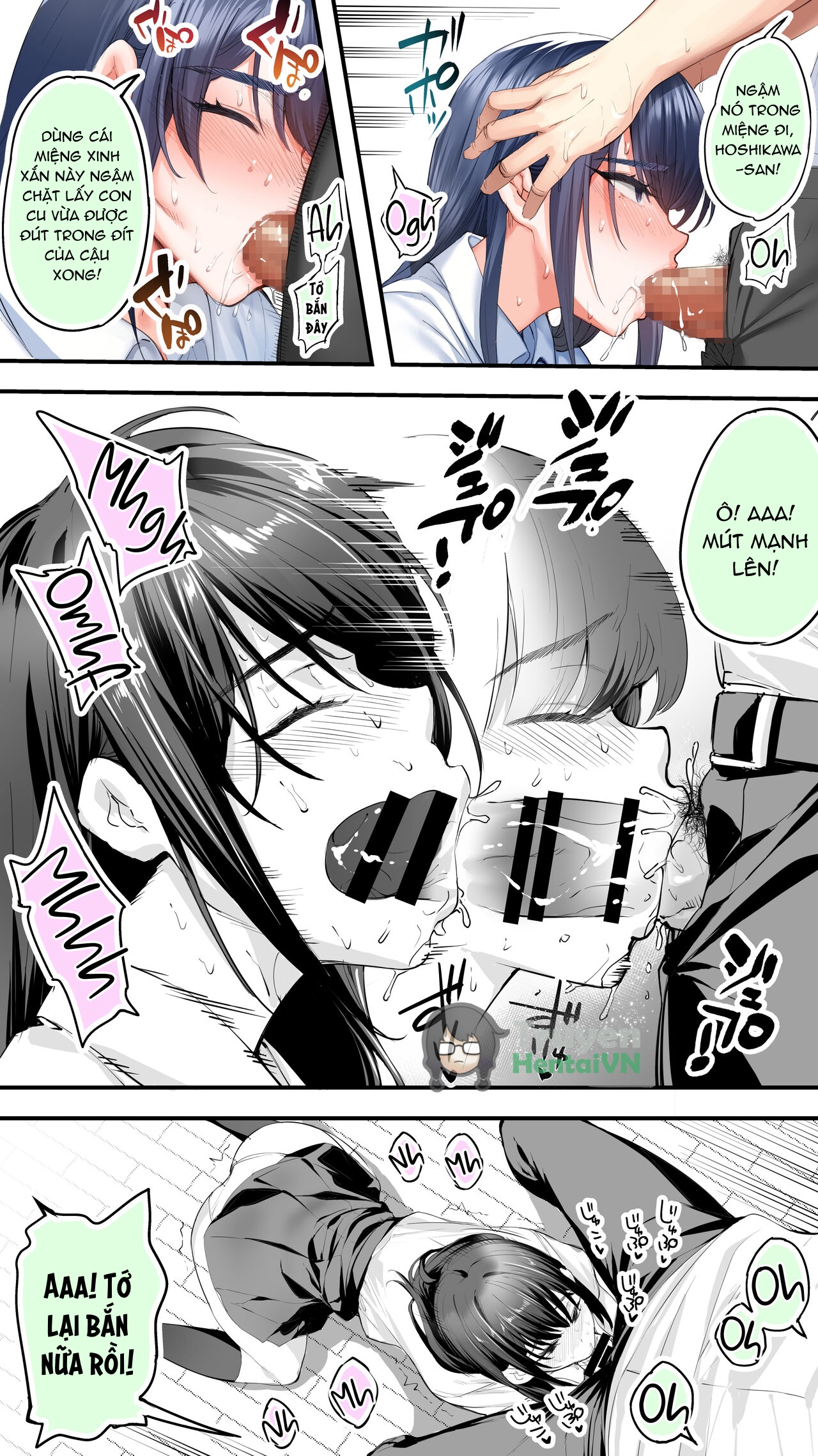 Đọc truyện hentai Okoranaide Hoshikawa-san 2 Oneshot
