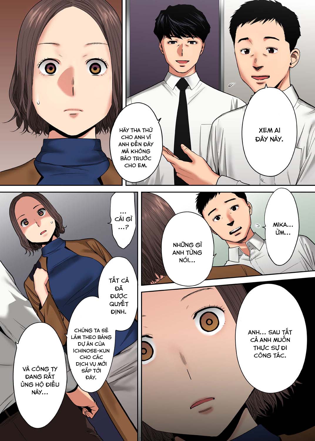 Đọc truyện hentai Cấp dưới của chồng làm tôi ra lênh láng... Ngoại tình thật là sướng đến điên đảo. - Chap 7