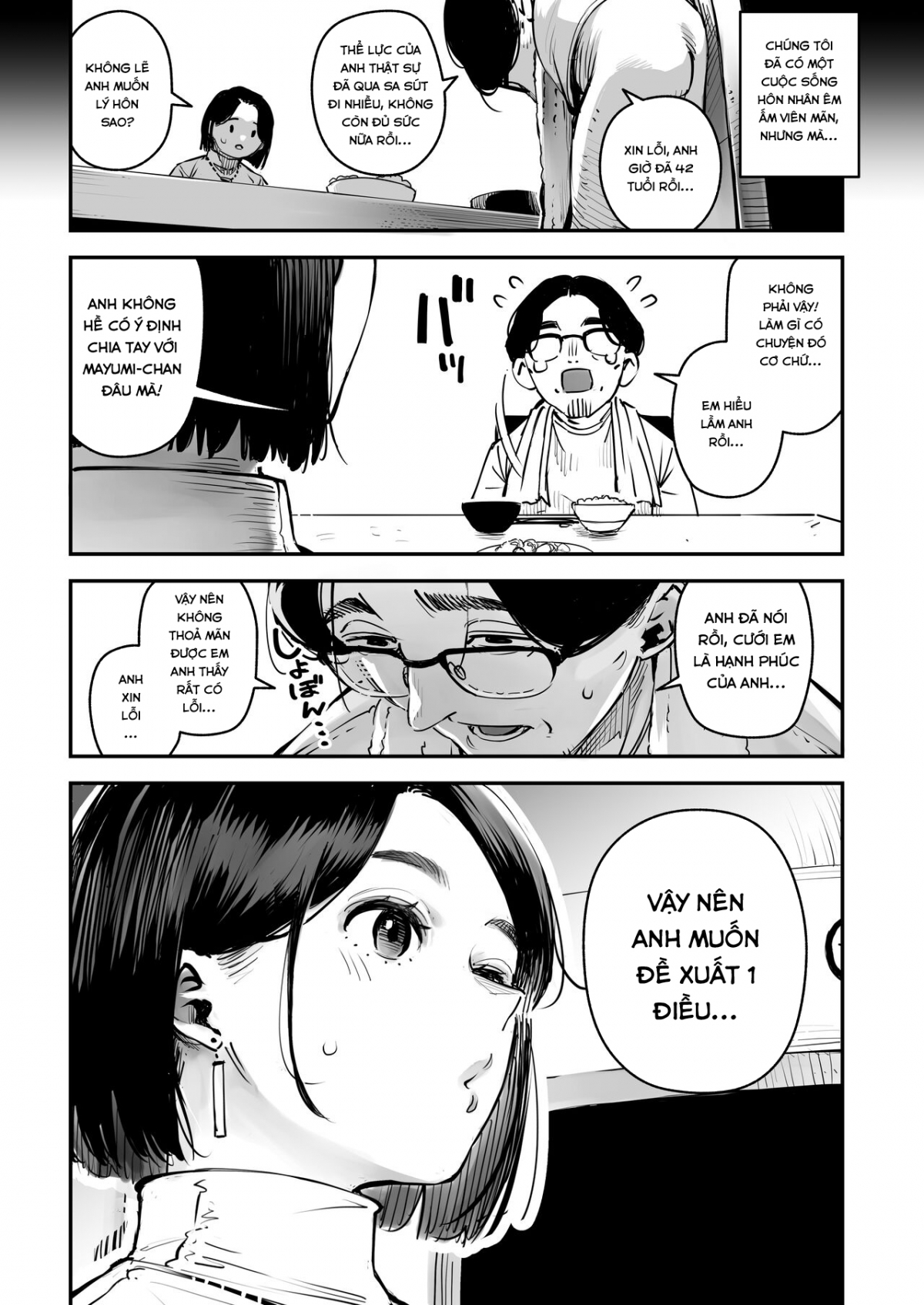 Đọc truyện hentai Lo lắng về chồng ngoại tình - Oneshot