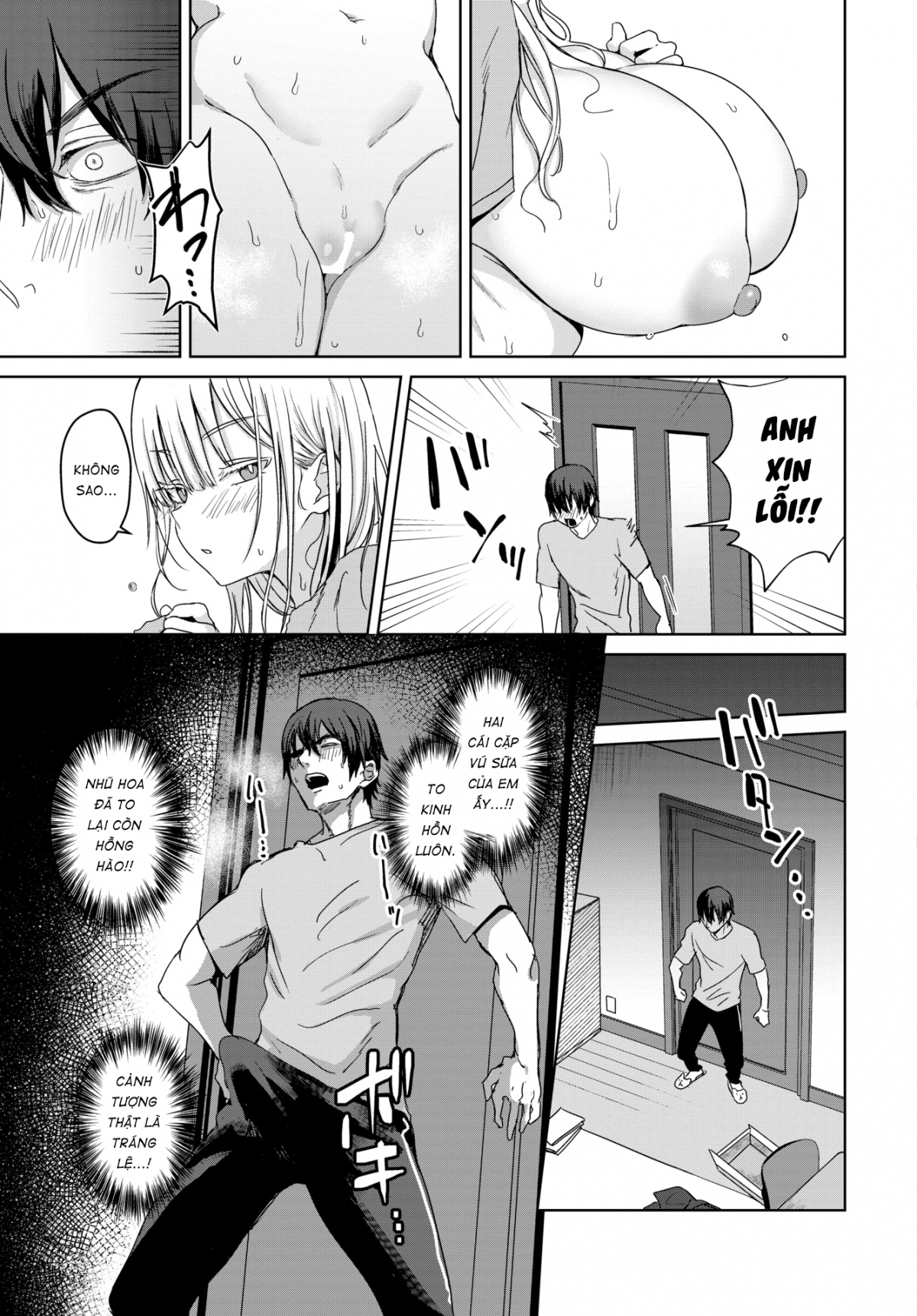 Đọc truyện hentai Sống cùng cô em kế zú bự - Oneshot
