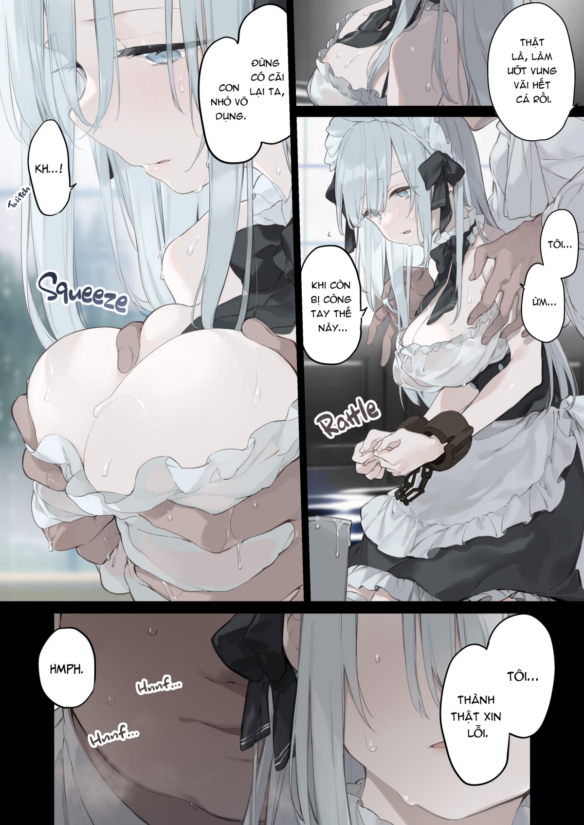 Đọc truyện hentai Sự sa ngã của nàng hầu gái tiểu thư quý tộc Oneshot