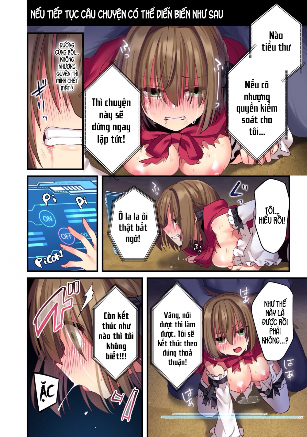 Đọc truyện hentai Cô bé quàng khăn đỏ - Oneshot
