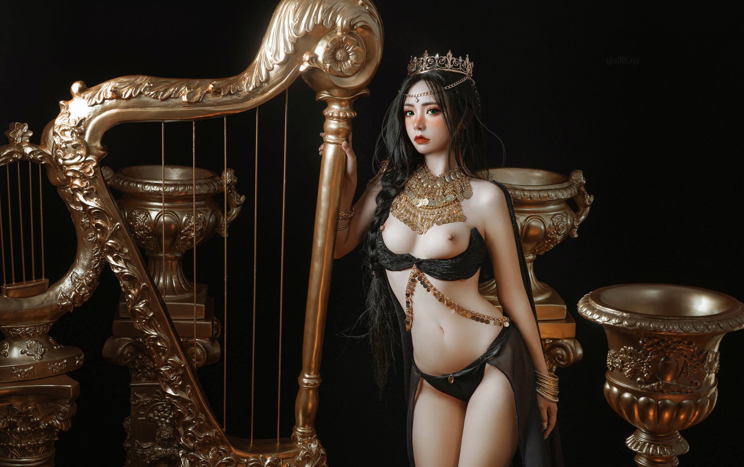 Đọc truyện hentai Tuyển tập Albums siêu phẩm Cosplay - Chap 567 - Cracking Girl Meow Xiaoji - Wind Chime Princess (Aeolian)