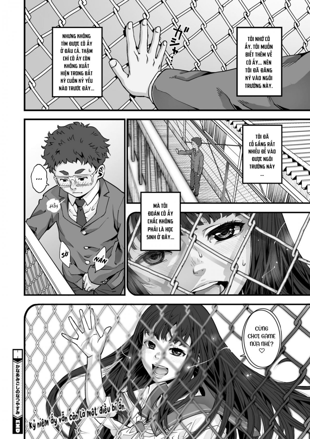 Đọc truyện hentai Ký ức ngày hè qua hàng rào lưới thép - 1 Bắn