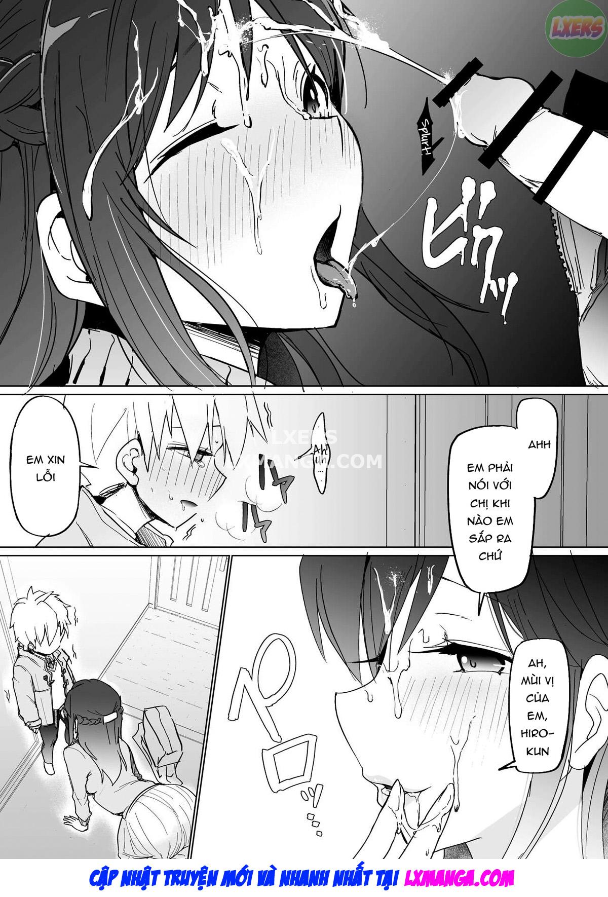Đọc truyện hentai Máy chủ tinh dịch của chị gái tôi - Oneshot