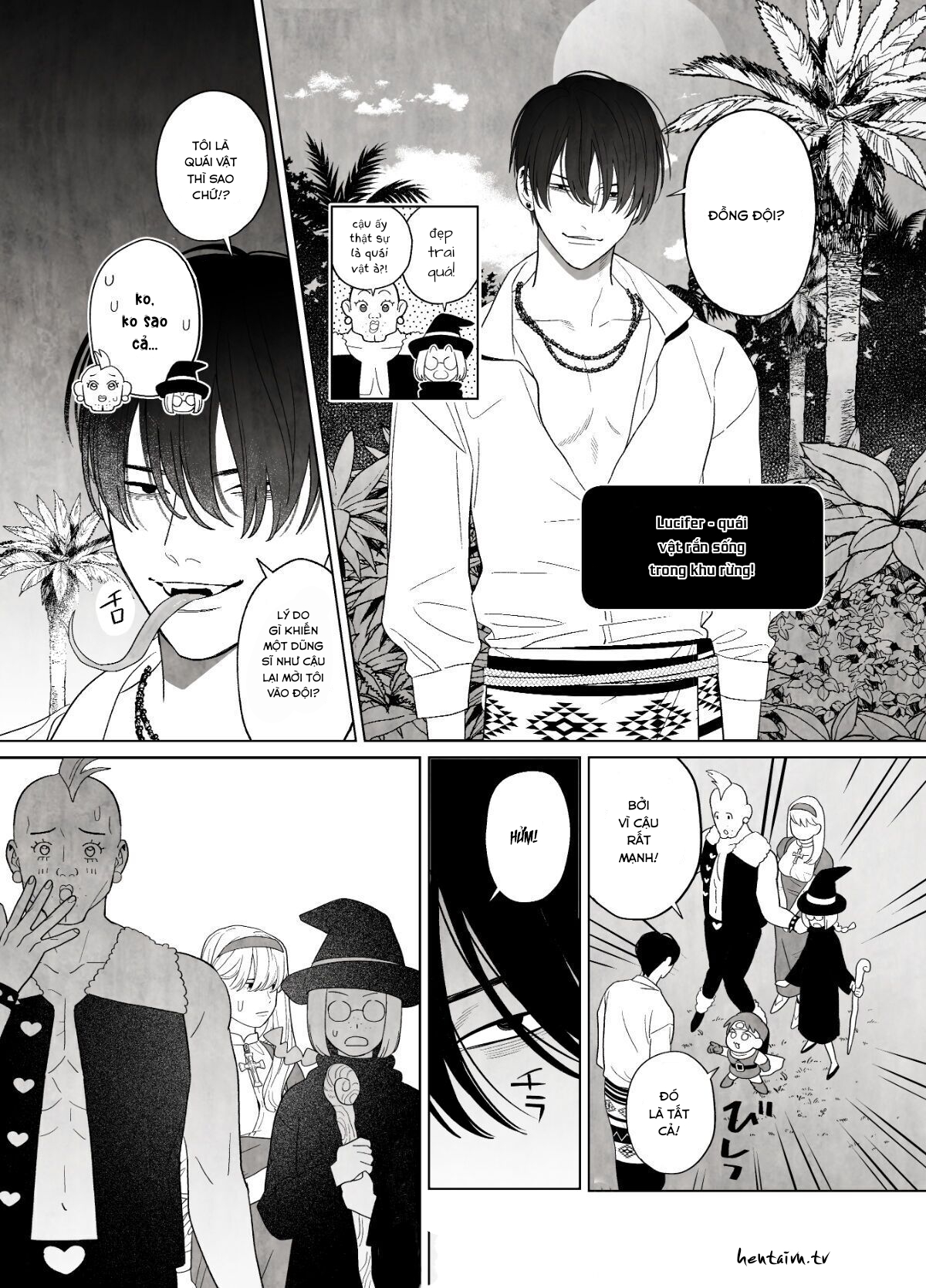 Đọc truyện hentai Nữ tu phạm luật làng với con rắn - Oneshot