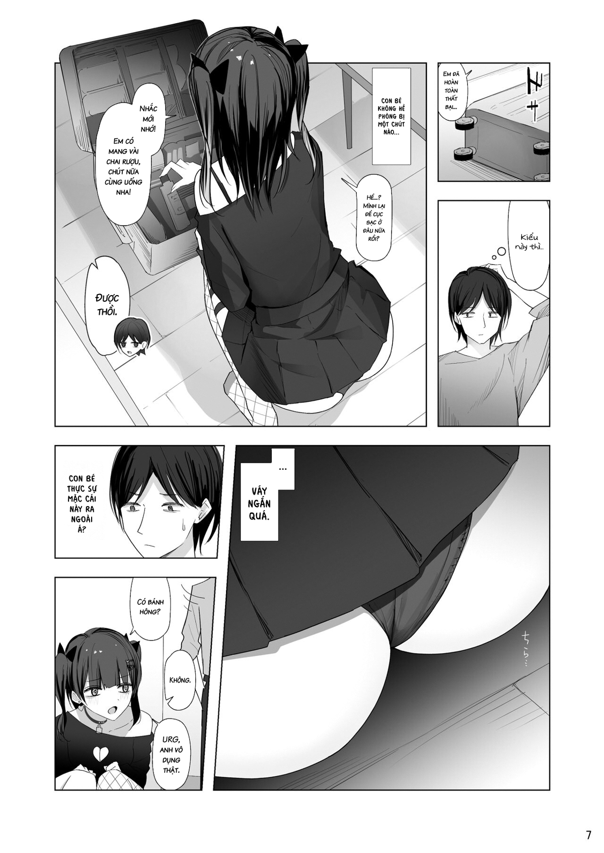 Đọc truyện hentai Cô em gái Ririno-chan xấc xược - Oneshot