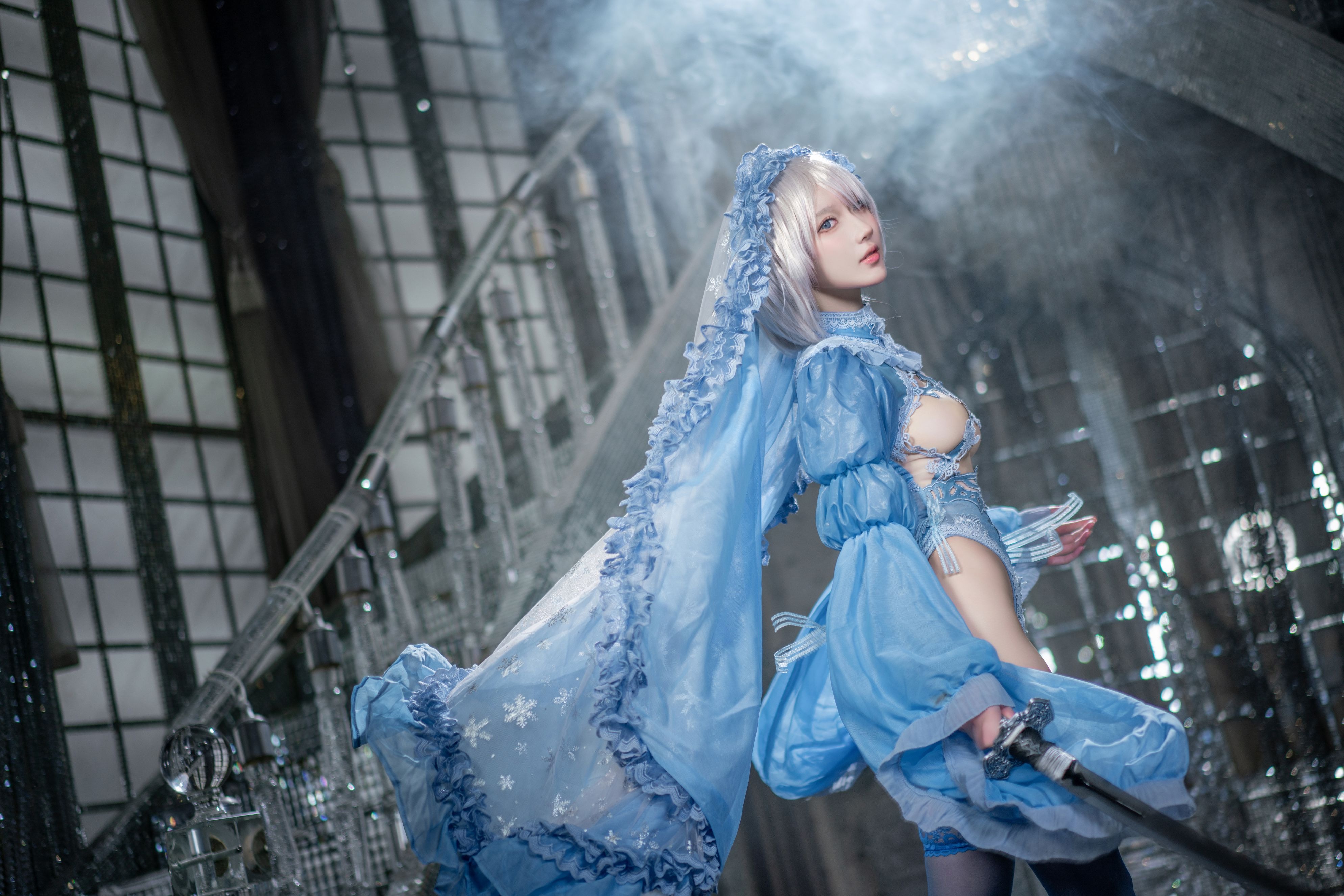 Đọc truyện hentai Tuyển tập Albums siêu phẩm Cosplay - Chap 11 - Abao-ice and snow