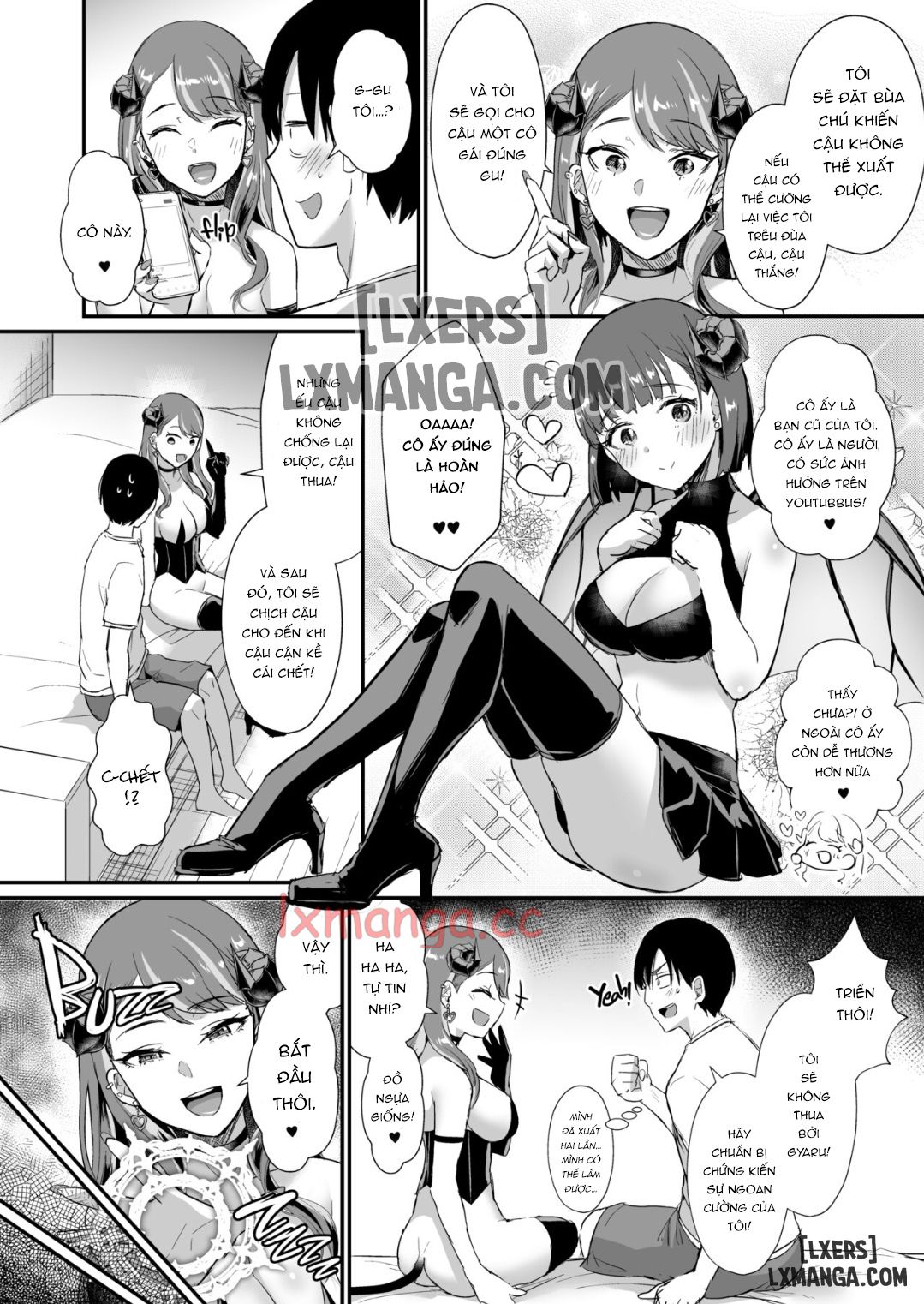 Đọc truyện hentai Gal Succubus Nanka ni Seijunha no Ore ga Makeru Wake Nai! - Oneshot