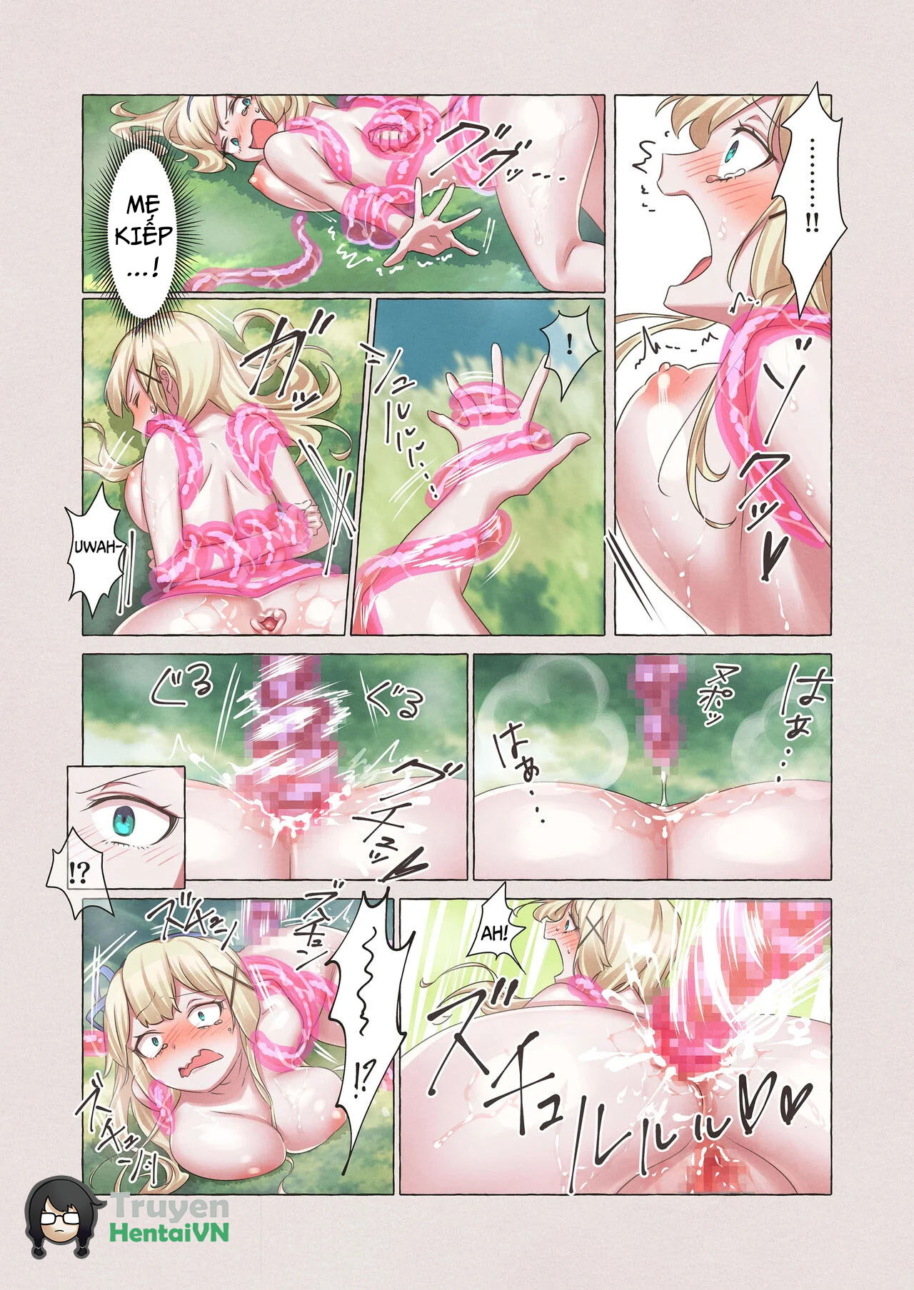 Đọc truyện hentai Slime Pandemic ~princess knightess succumbs to a slime's energy drain~ - Oneshot