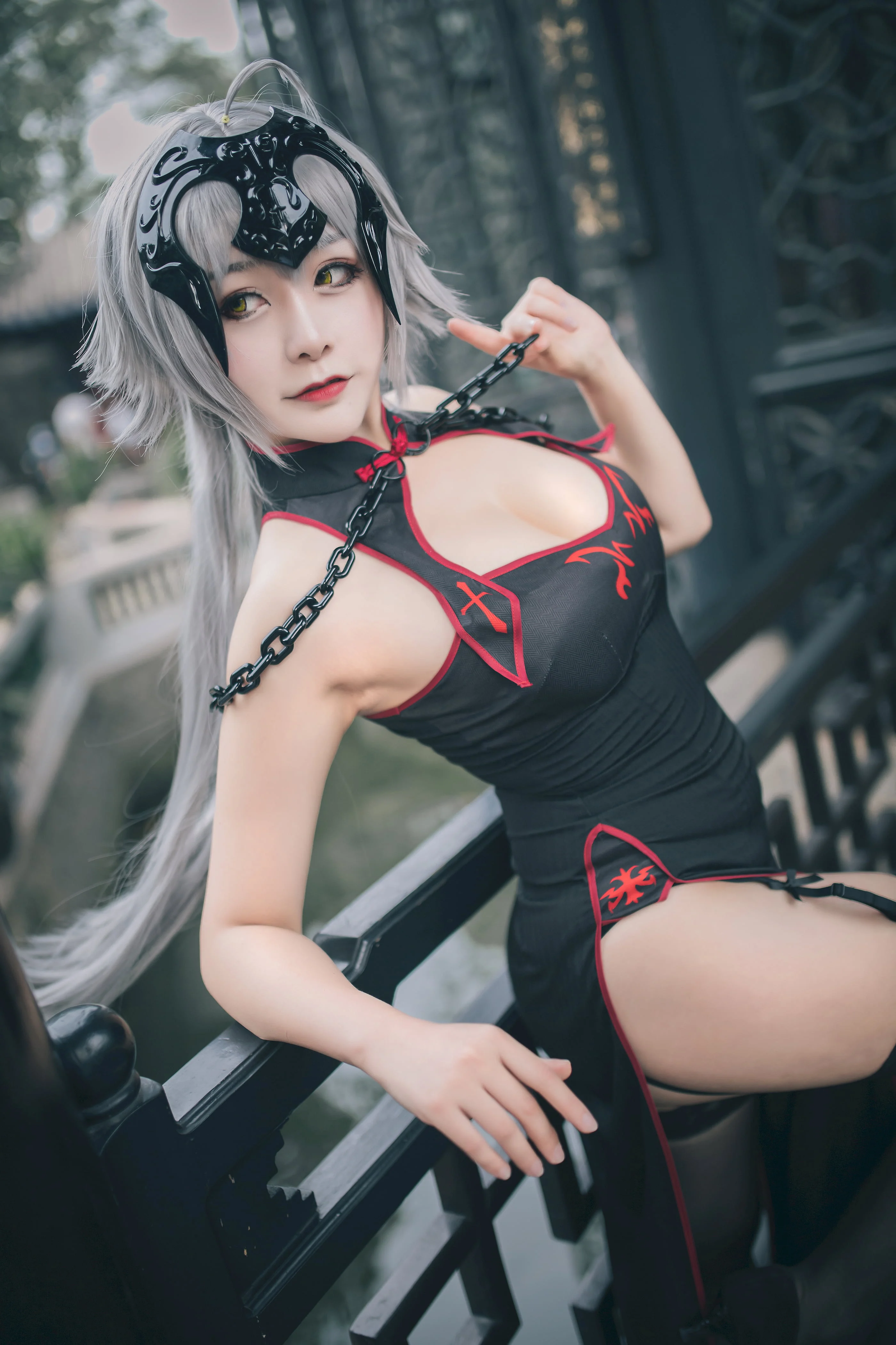 Đọc truyện hentai Tuyển tập Albums siêu phẩm Cosplay - Chap 694 - Miido Black Jeanne