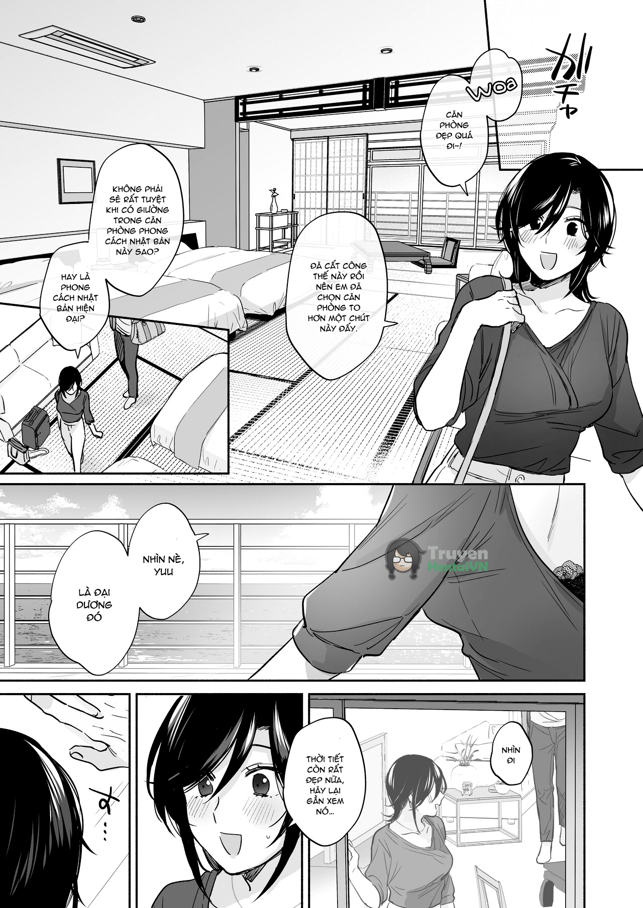 Đọc truyện hentai Suki Araba Kareshi no Seiheki o Yugametai! ~Gaman Genkai!! Icha Love Onsen Ryokou~ - Oneshot