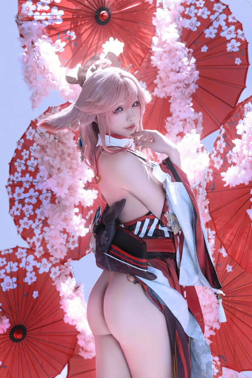 Đọc truyện hentai Tuyển tập Albums siêu phẩm Cosplay - Chap 70 - Izayoi Rui - Yae Miko