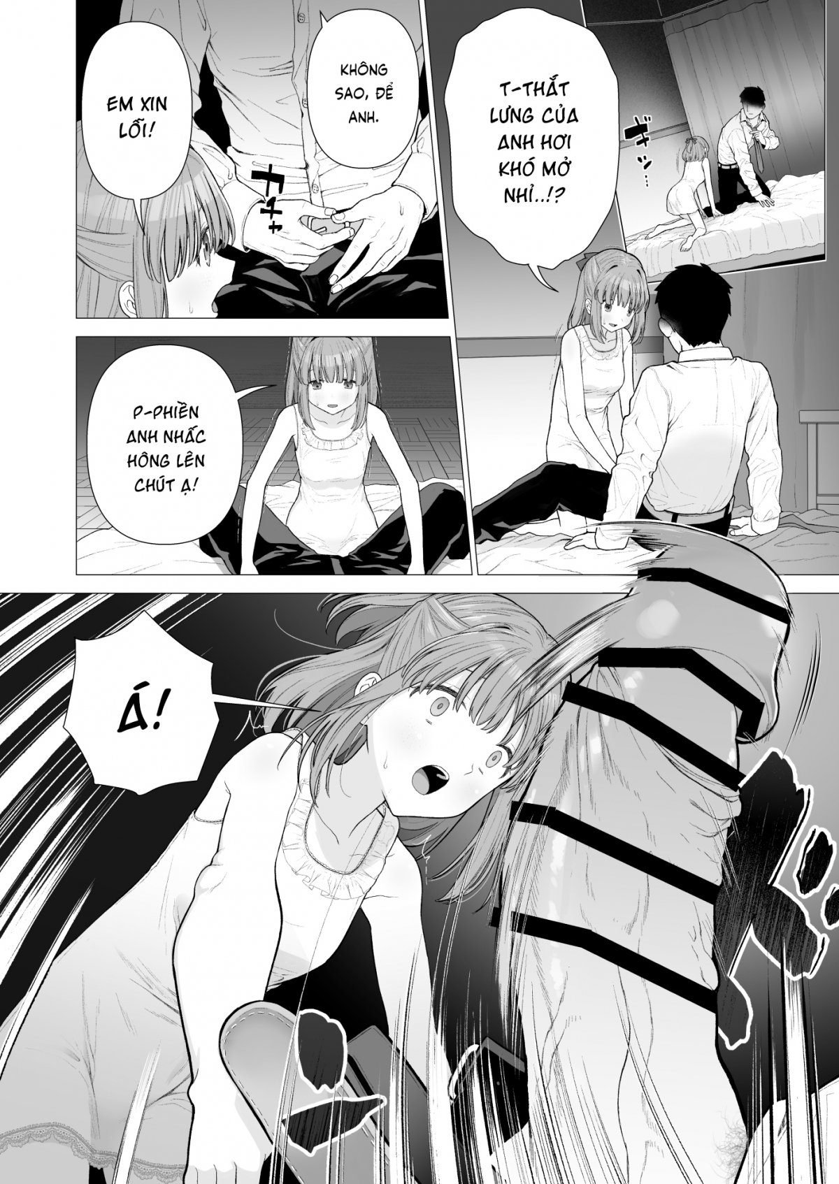 Đọc truyện hentai Sưởi ấm em, trước khi em vụn vỡ - Oneshot