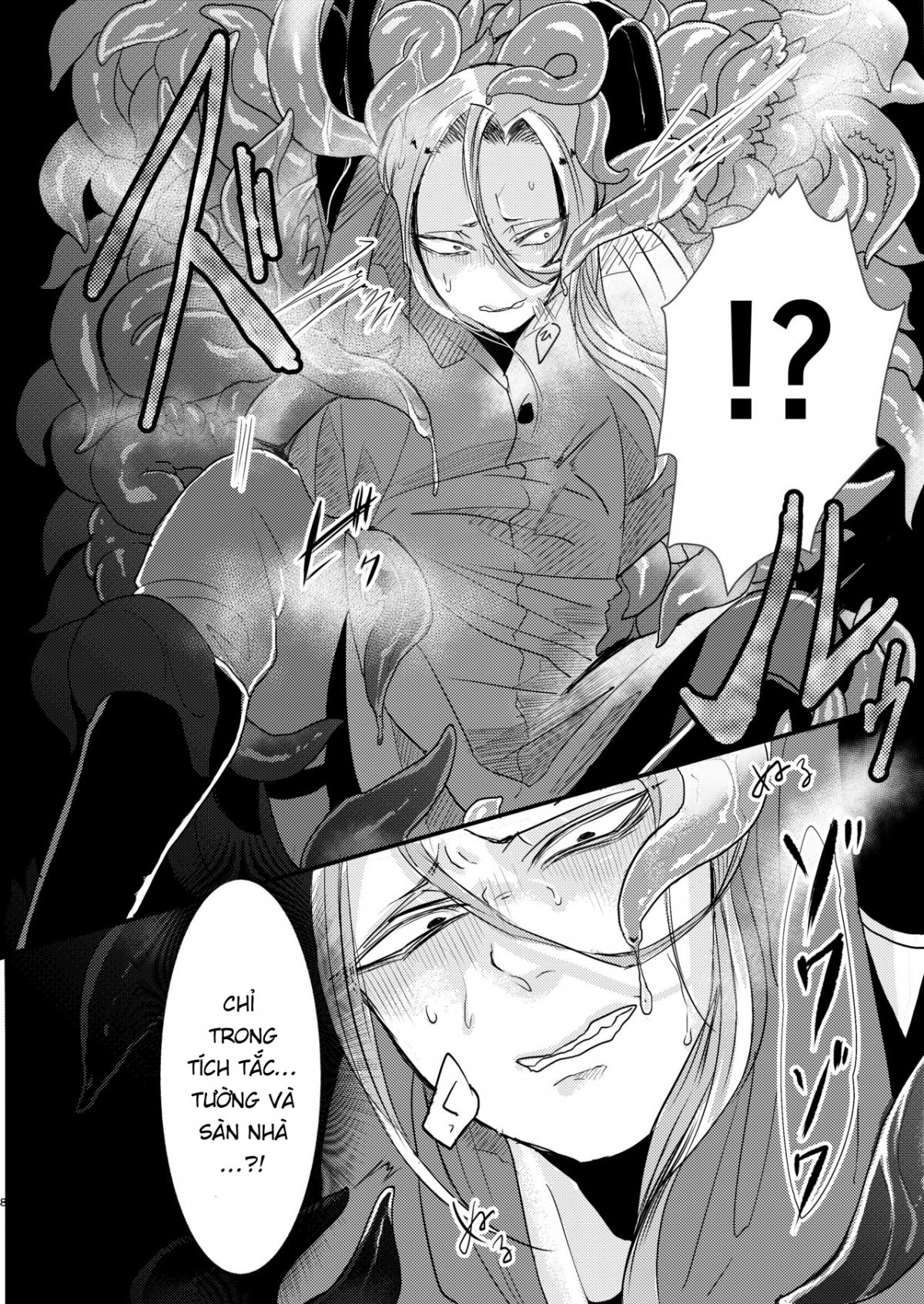 Đọc truyện hentai Câu chuyện về nam pháp sư bị xúc tu chơi Oneshot