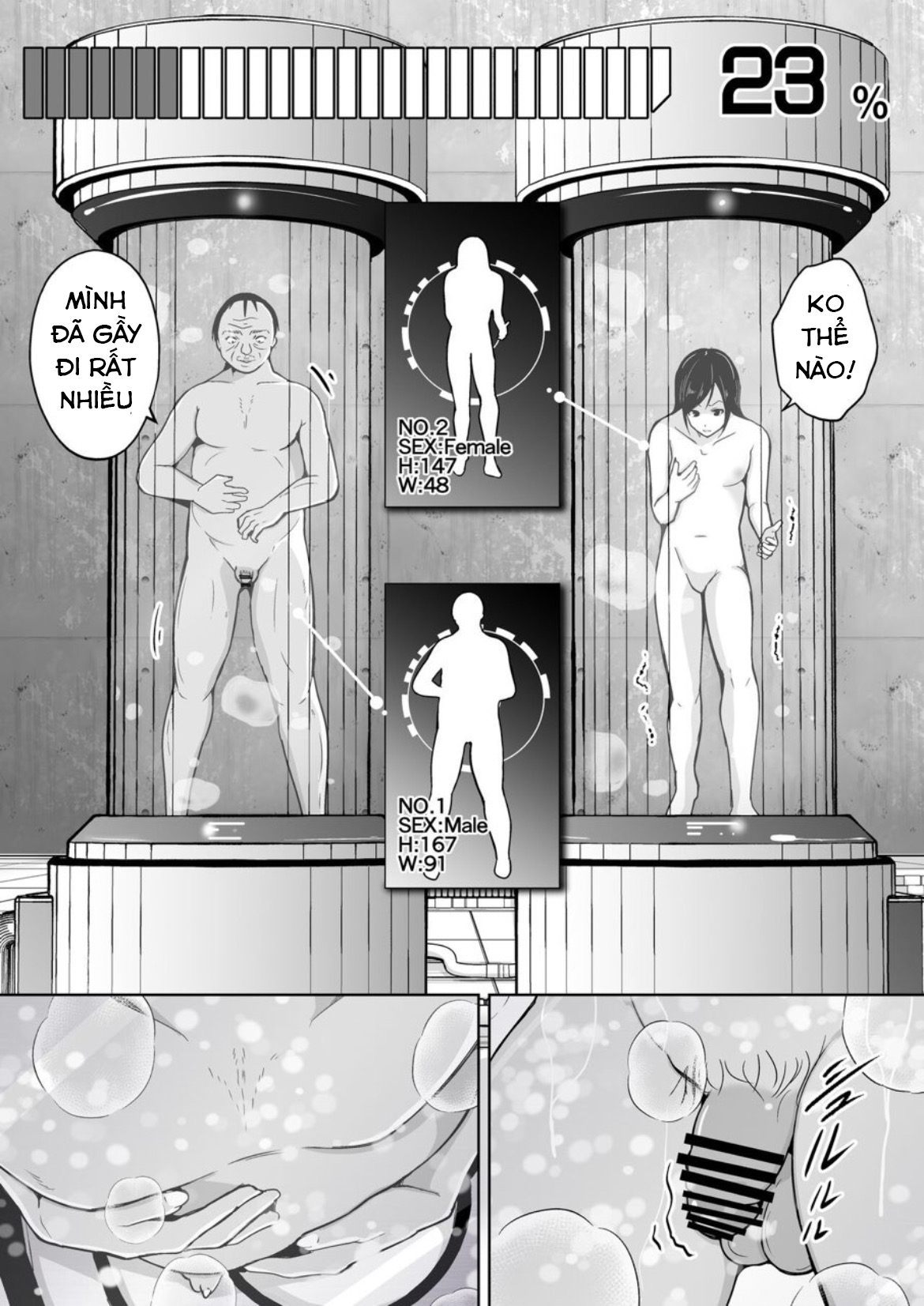 Đọc truyện hentai Chuyển đổi cơ thể thành con gái - Oneshot