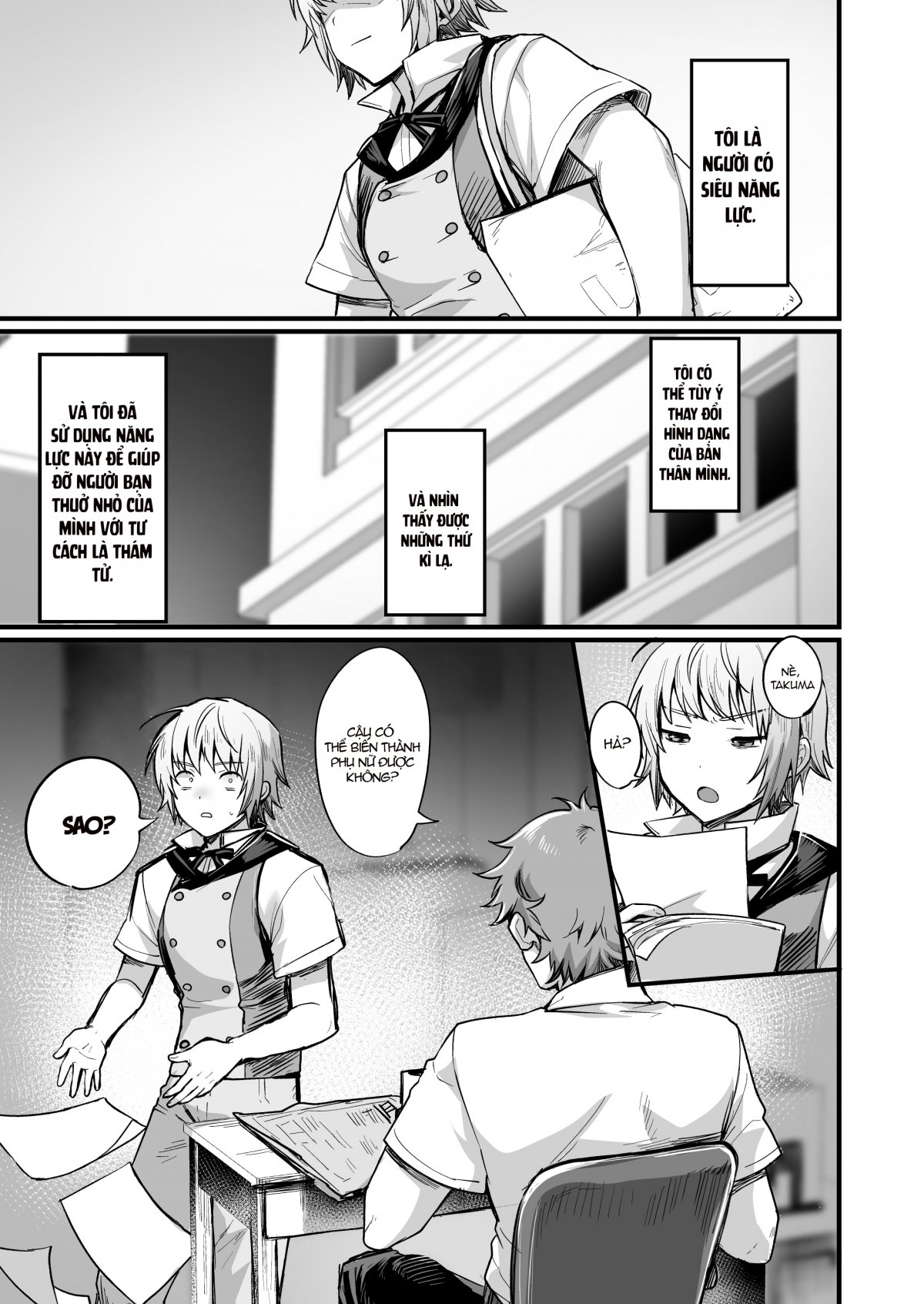 Đọc truyện hentai TS Tantei Narawashi no Mura Hen - Chap 1