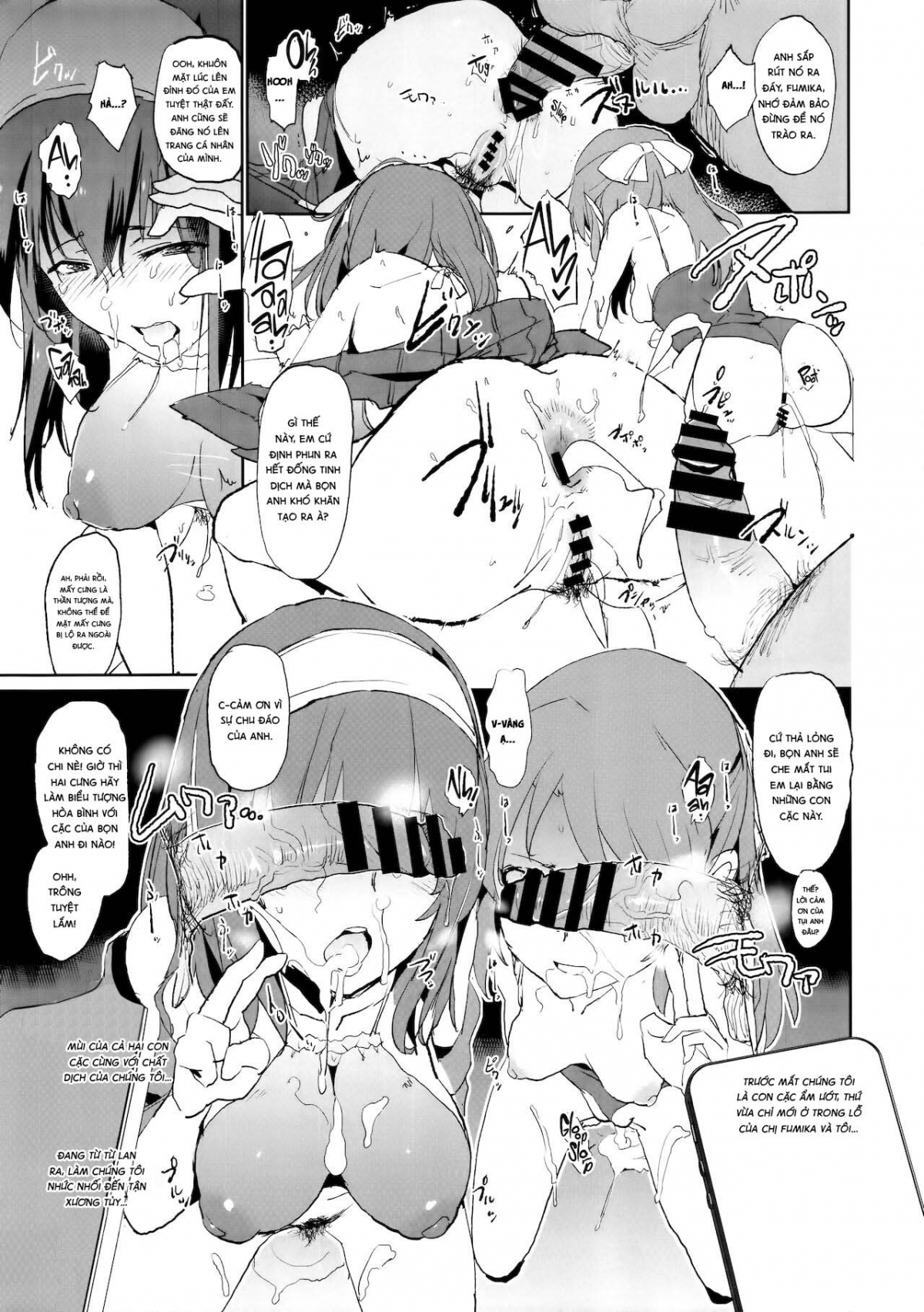 Đọc truyện hentai Tachibana Arisu no Saimin Dosukebe Sex Friends with Sagisawa Fumika + Omake Paper - Oneshot