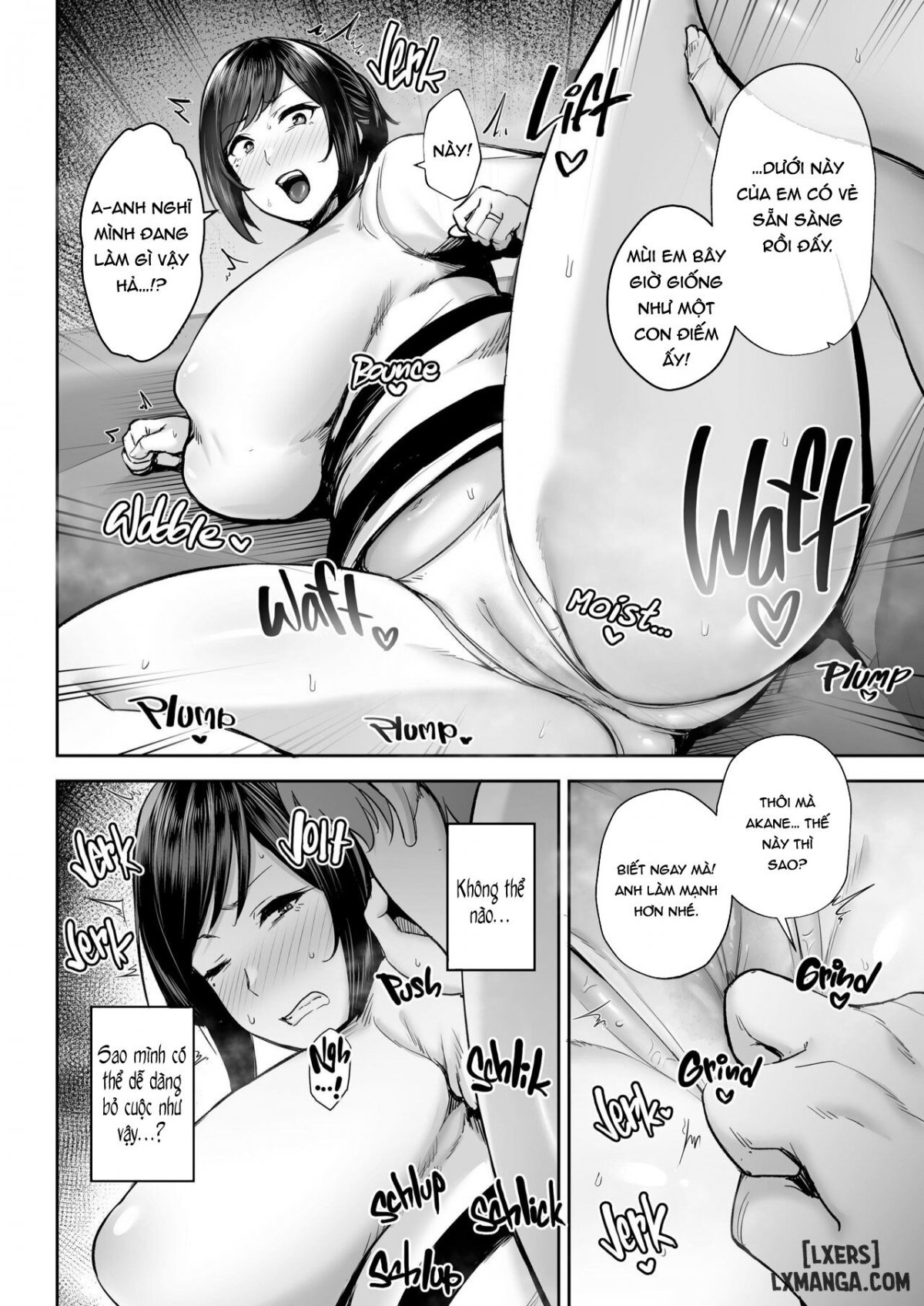 Đọc truyện hentai Netorareta Bakunyuu Osananajimi Tsuma Akane -Mukashikkara Shinyuu (SeFri) to Yarimakuri Deshita lol- - Oneshot