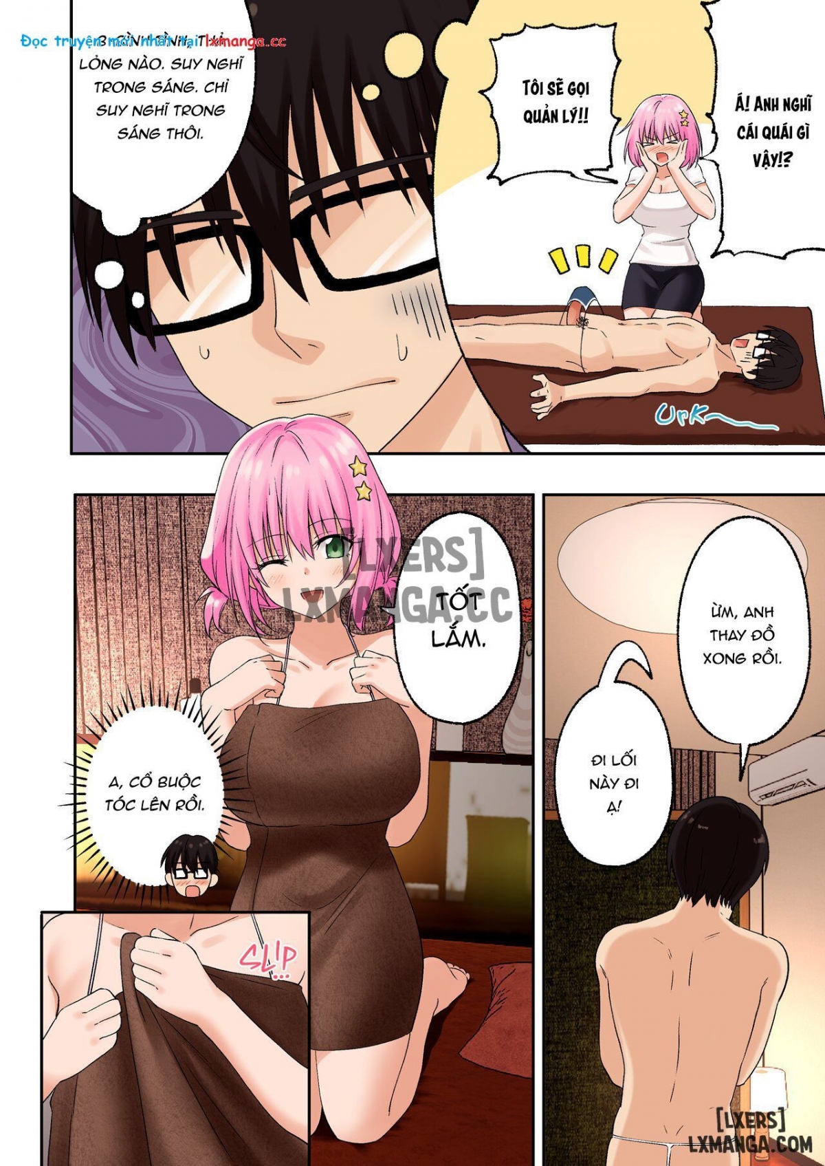 Đọc truyện hentai Happy Endings Men's Spa Chap 1