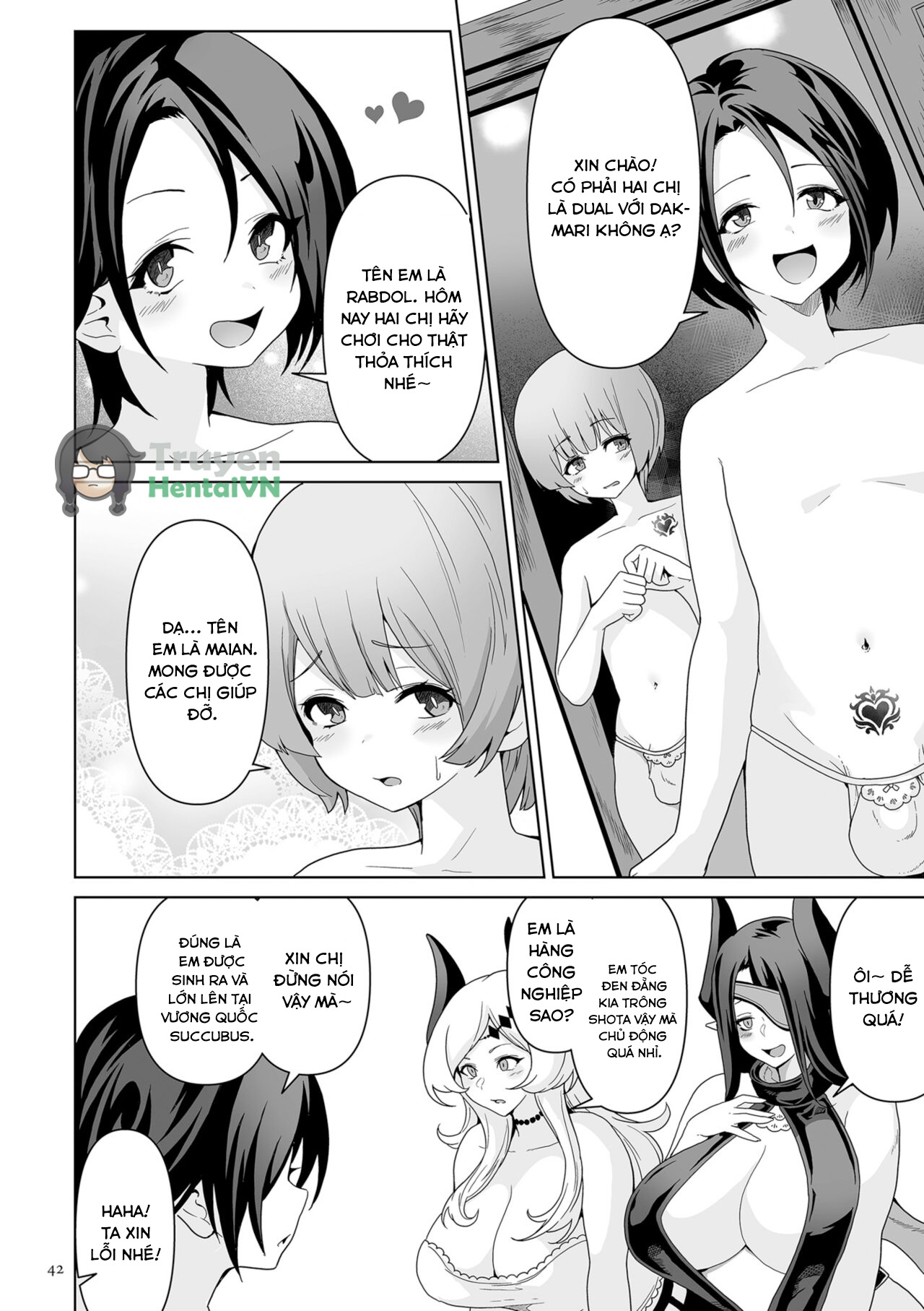 Đọc truyện hentai Vương quốc Succubus thèm bú - Chap 2