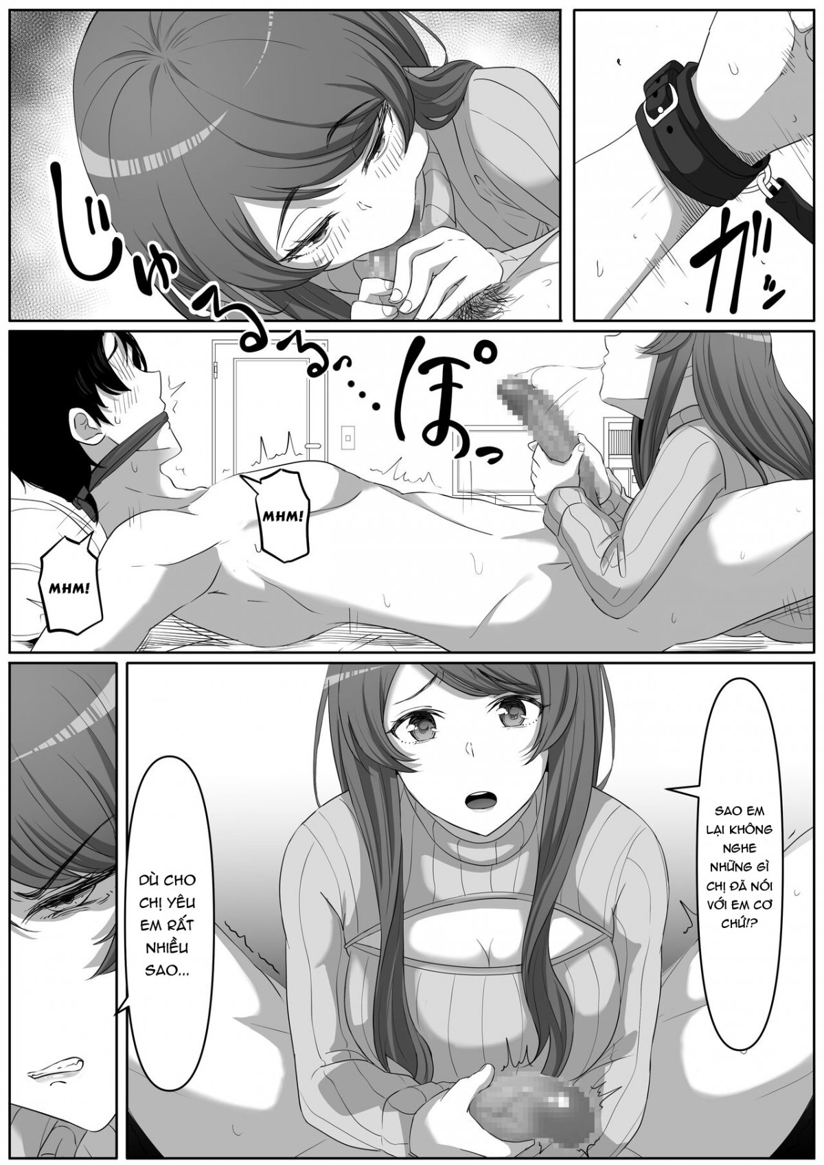 Đọc truyện hentai Tonari no Yasashii Onee-san wa Yandere datta - Oneshot