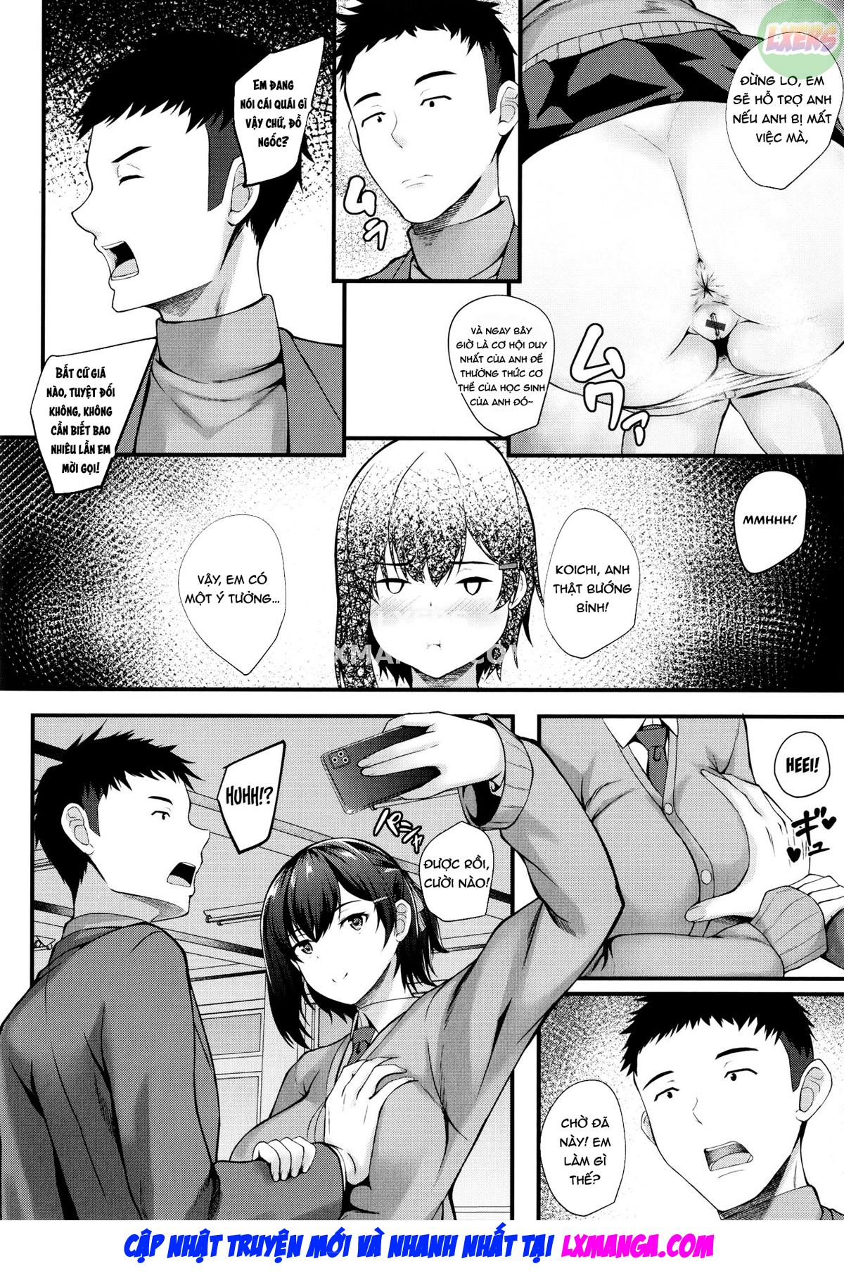 Đọc truyện hentai JK hậu môn - Chap 1
