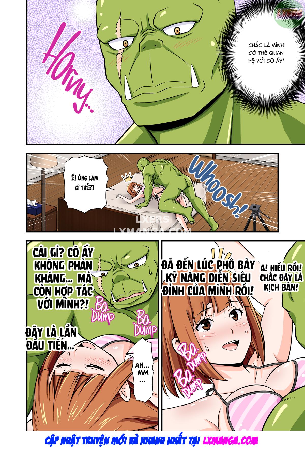 Đọc truyện hentai Khi một con Orc bố có sức chịu đựng được tái sinh ở một thế giới khác và trở thành một diễn viên khiêu dâm nam - Oneshot