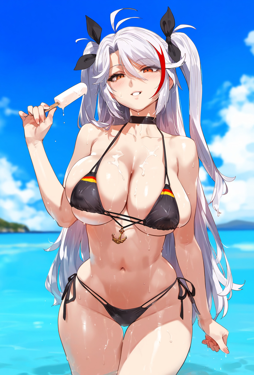 Đọc truyện hentai Tuyển tập Albums Art hentai - Chap 170 - One day in the beach with Eugen