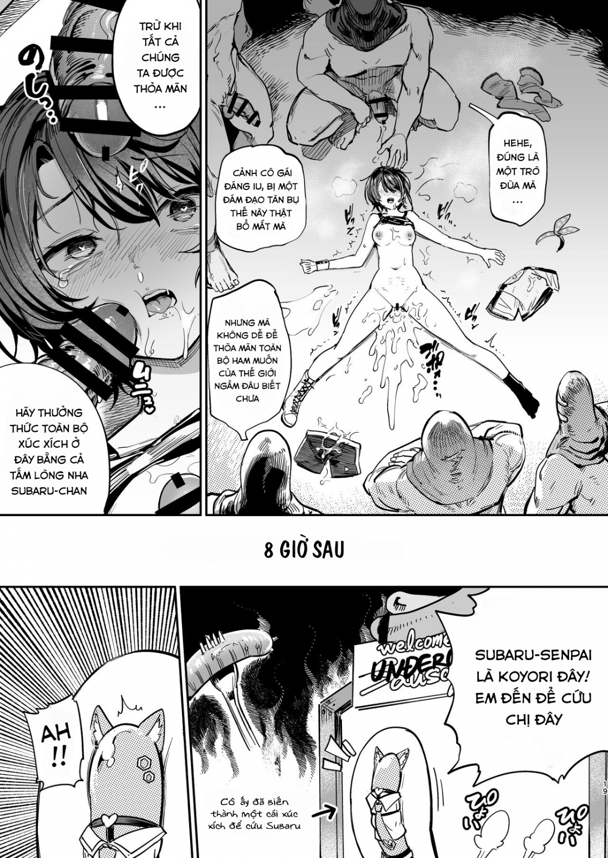 Đọc truyện hentai Sausages Ankoku Makai - OneShot