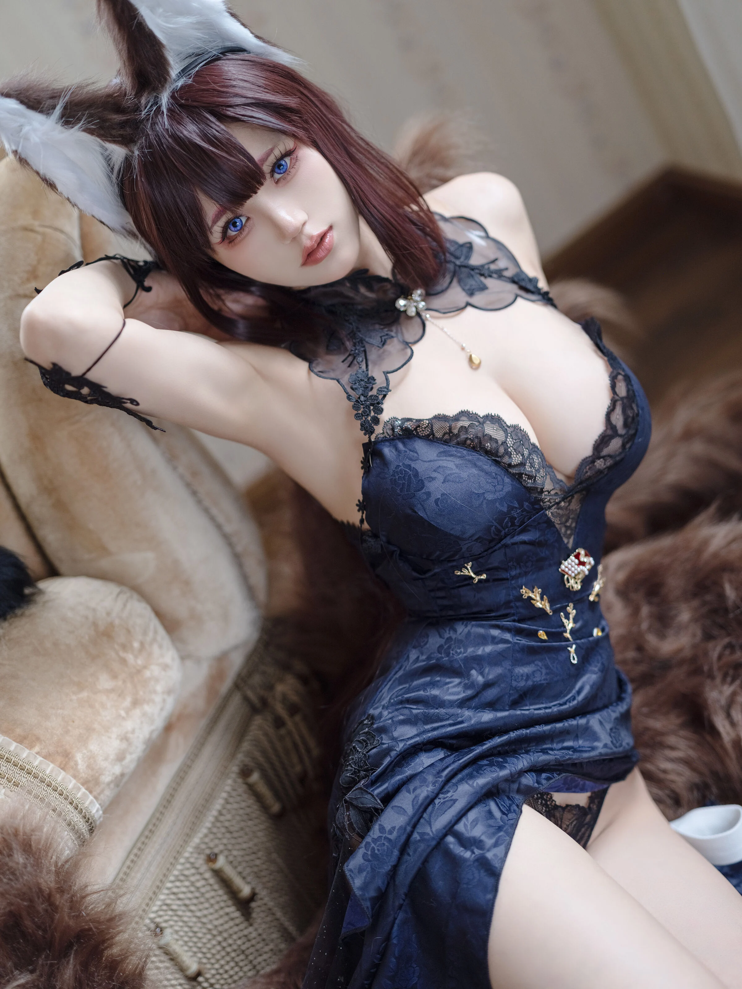 Đọc truyện hentai Tuyển tập Albums siêu phẩm Cosplay - Chap 225 - [Chiyo Ogura w] Amagi Red