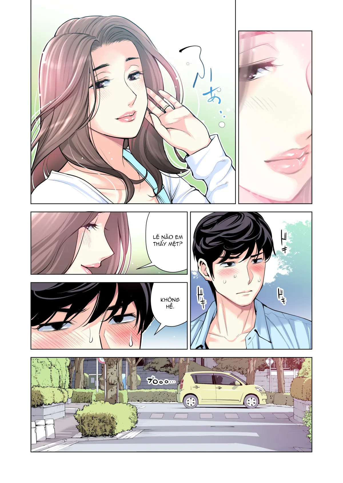 Đọc truyện hentai Bà chị có chồng ở tổ dân phố rất gợi tình 3: Bữa ăn của người có chồng - Oneshot