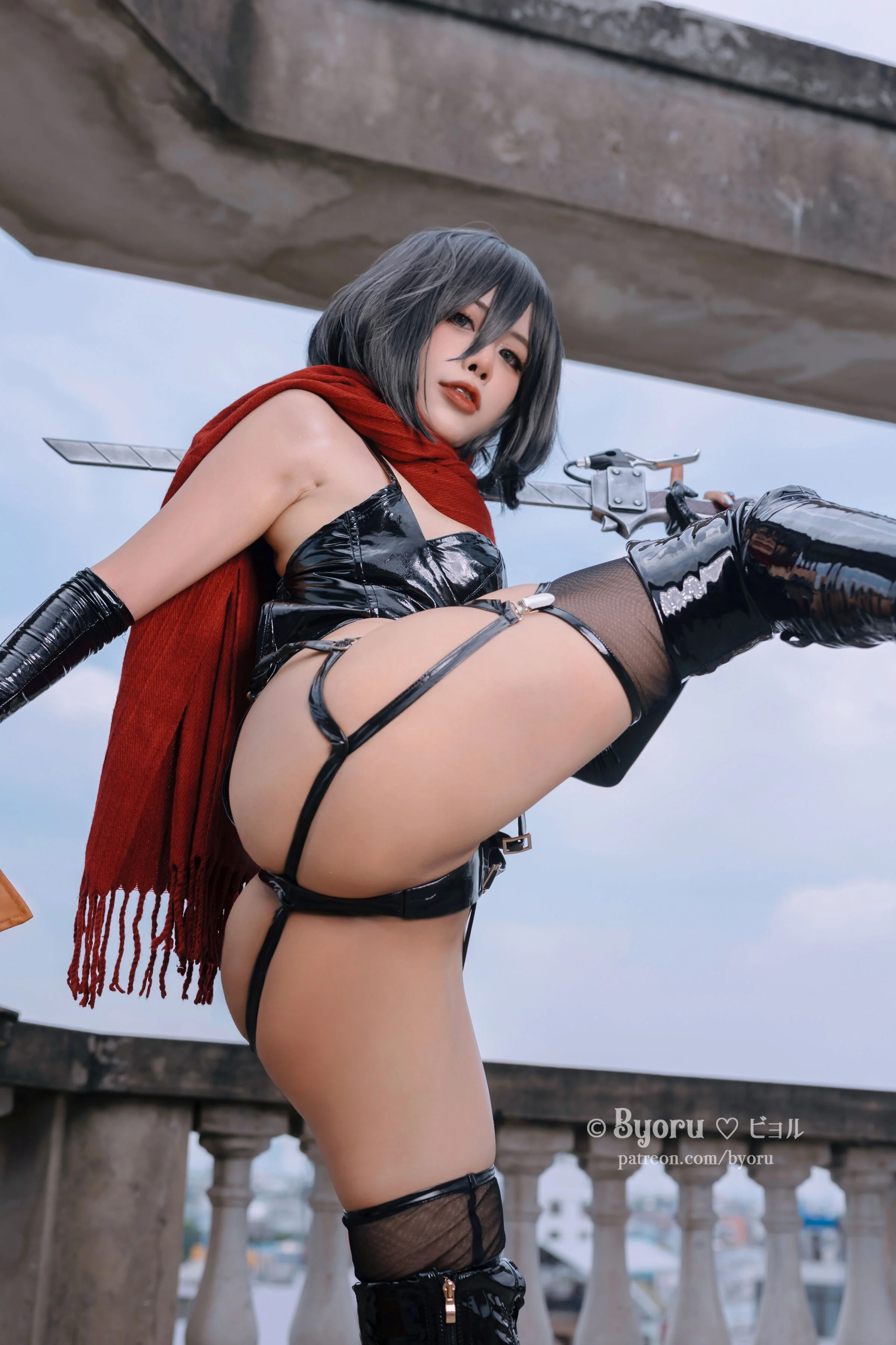 Đọc truyện hentai Tuyển tập Albums siêu phẩm Cosplay - Chap 452 - Byoru - Mikasa